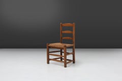 French rustic Wabi-Sabi chair 1850