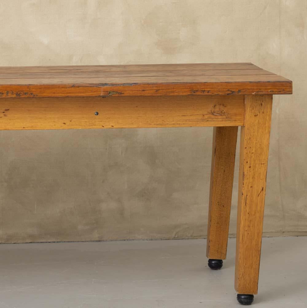 Table de ferme rustique française en vente 5