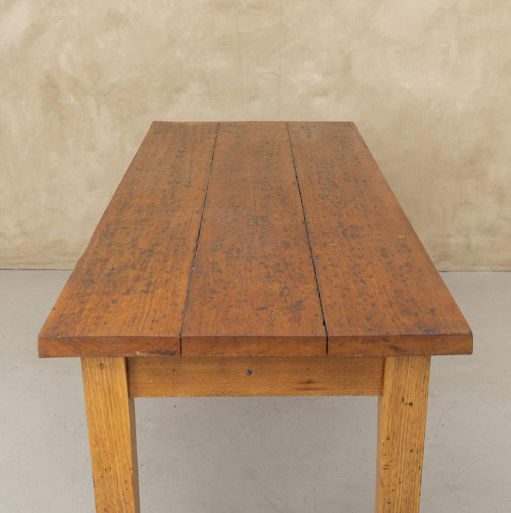 Table de ferme rustique française en vente 6