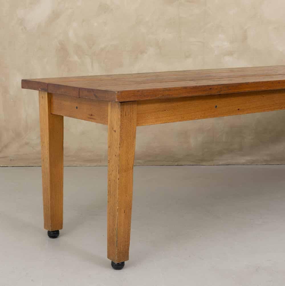 Table de ferme rustique française en vente 7