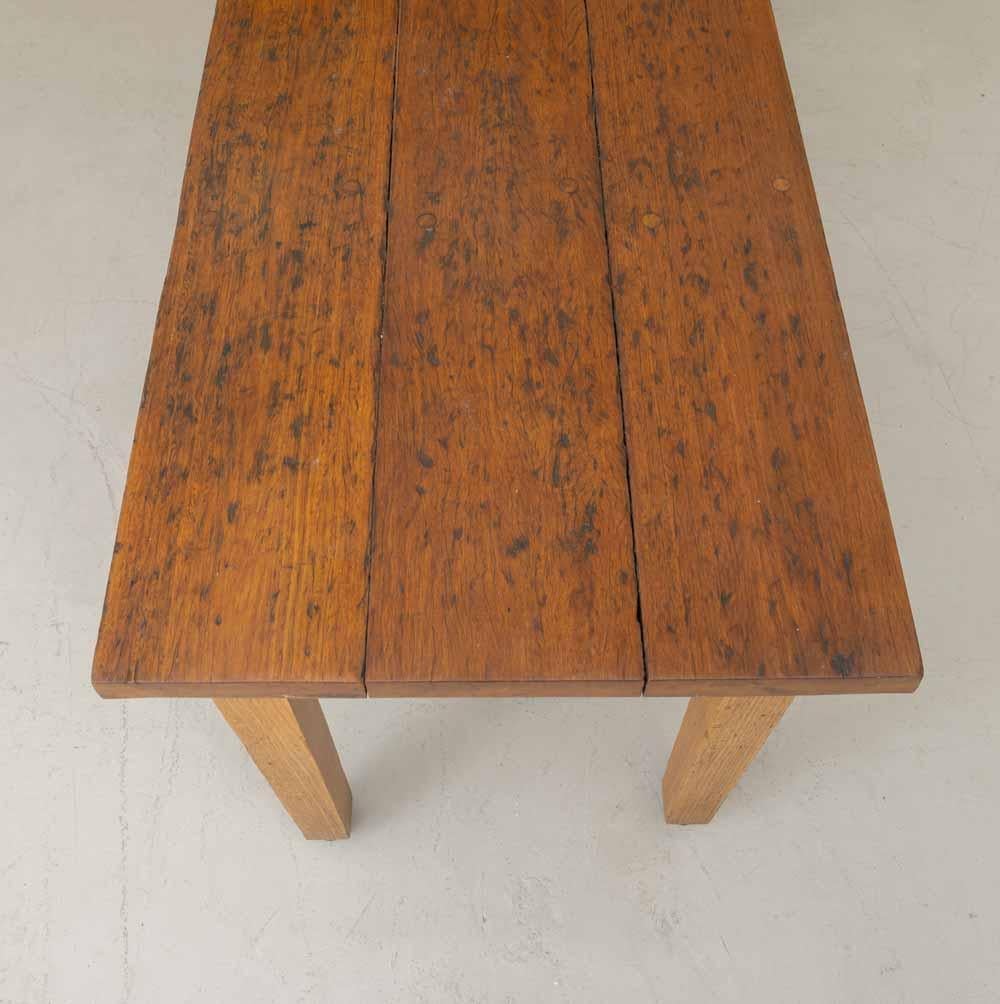 Table de ferme rustique française en vente 9