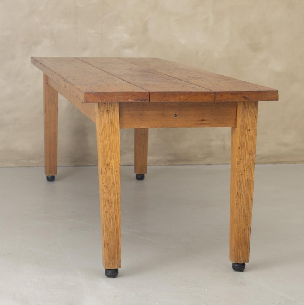 Table de ferme rustique française en vente 1