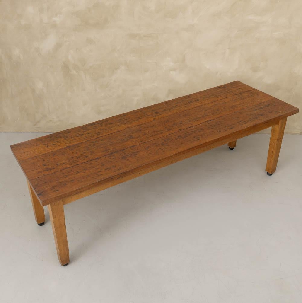 Table de ferme rustique française en vente 2