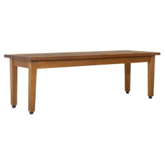 Tavolo da fattoria in legno rustico francese