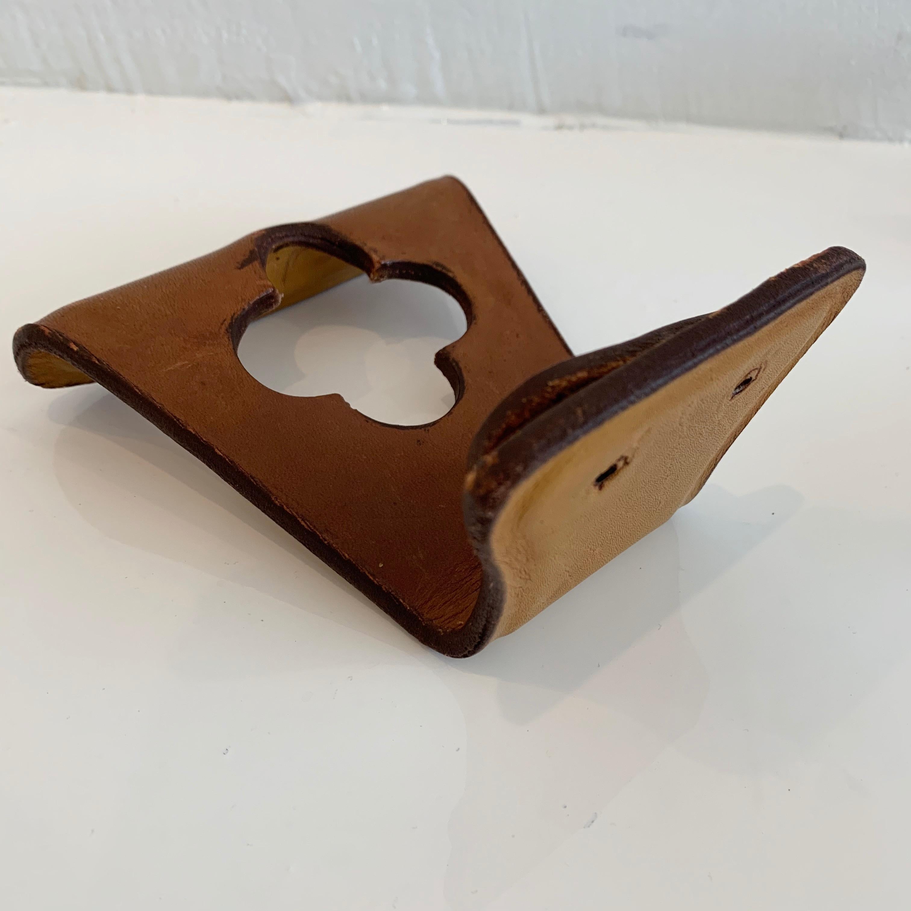 French Saddle Leather Hooks For Sale 5