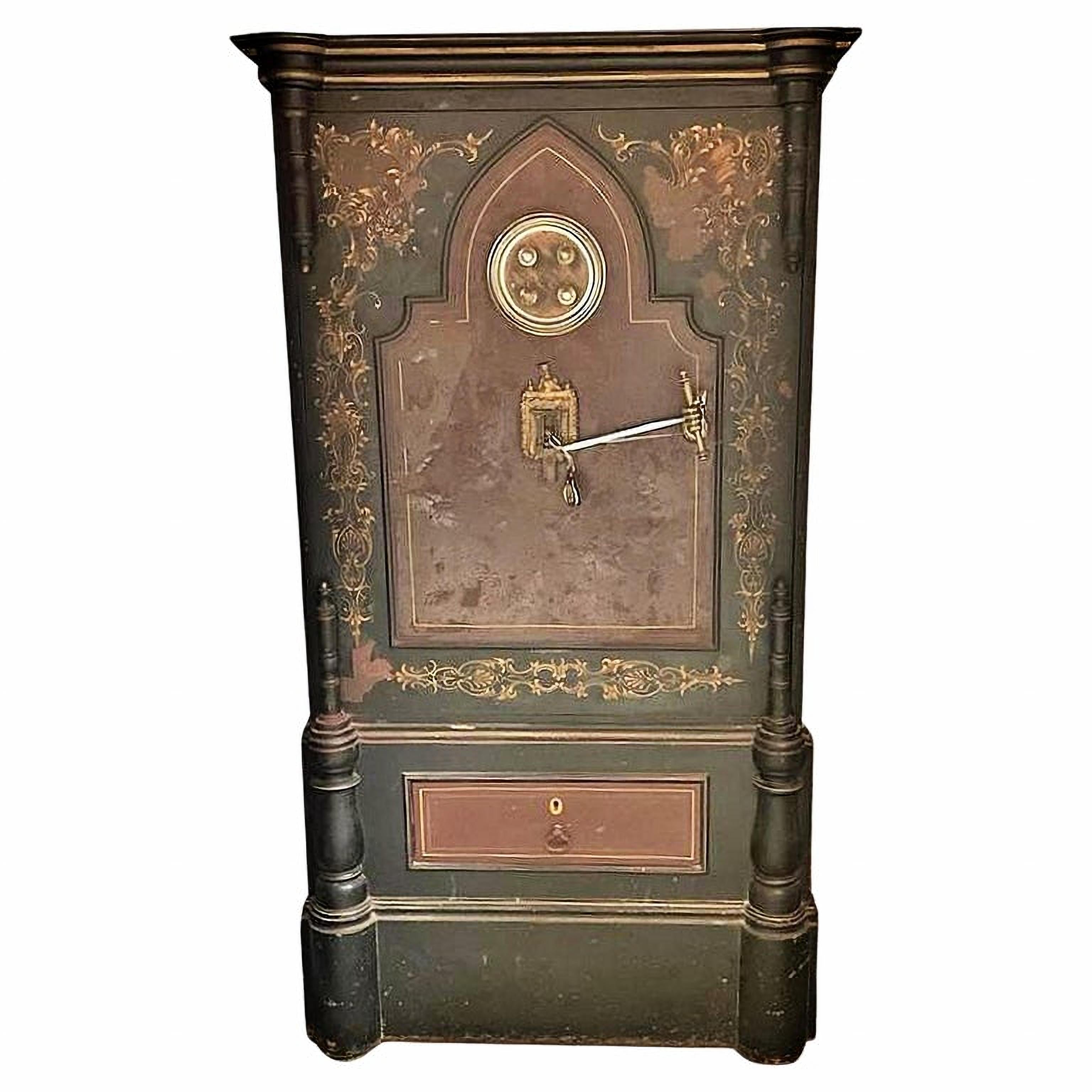 Hand-Crafted French Safe of the 19th Century For Sale