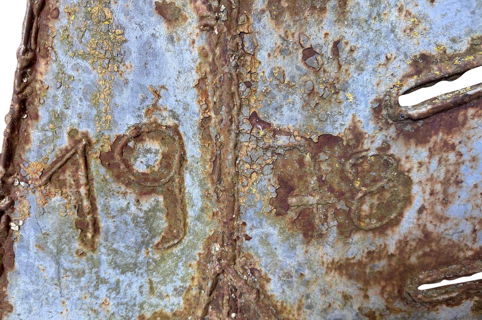 Fer Sculpture de voilier français en vente