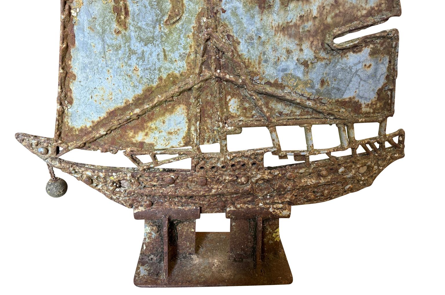 Sculpture de voilier français en vente 1