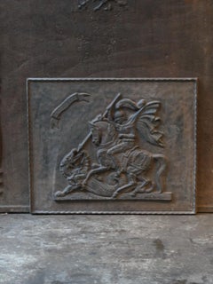 French 'Saint George and the Dragon' Fireback / Backsplash