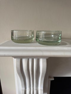 French Saint Gobain glass vide poches