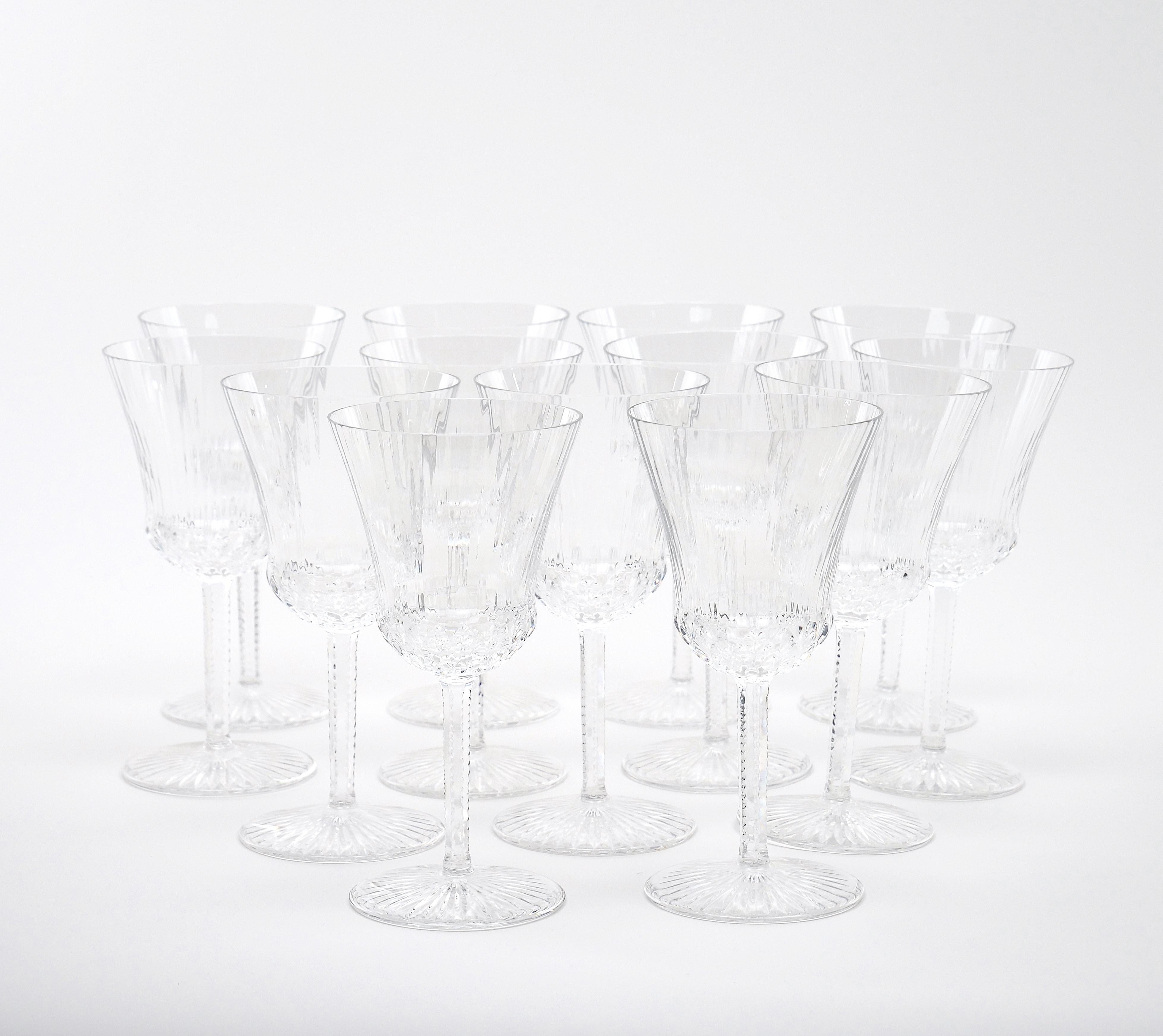 Elevate your dining experience with the exquisite french crystal tableware and barware set by Saint Louis, Crafted in France. This exceptional collection is designed to cater to the discerning taste of those who appreciate fine craftsmanship and