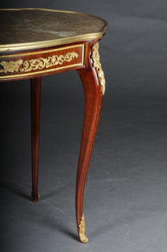 French Salon Side Table in Transition Style