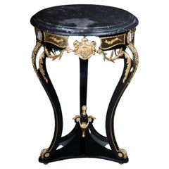 Used French Salon Side Table, Napoleon III
