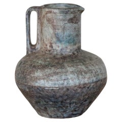 French Sandstone Ceramic Pitcher