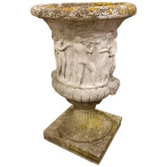 Antique French Sandstone Planter / Jardiniere