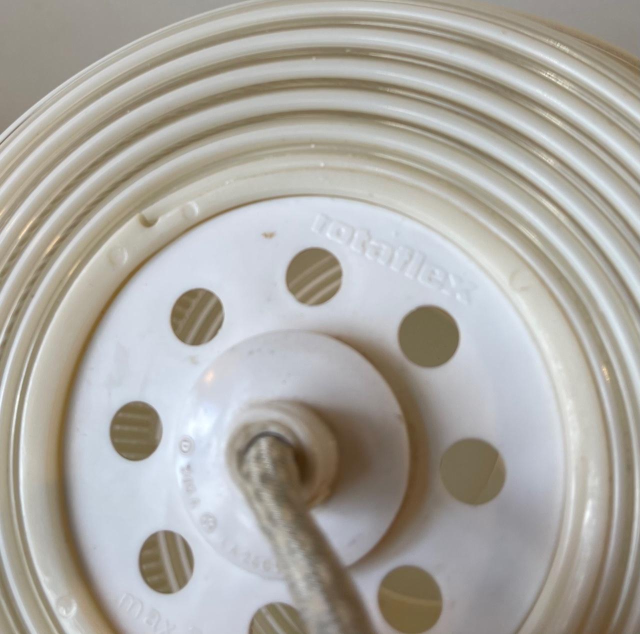 Mid-Century Modern French Saturn Pendant Lamp from Heifetz Rotaflex, 1960s