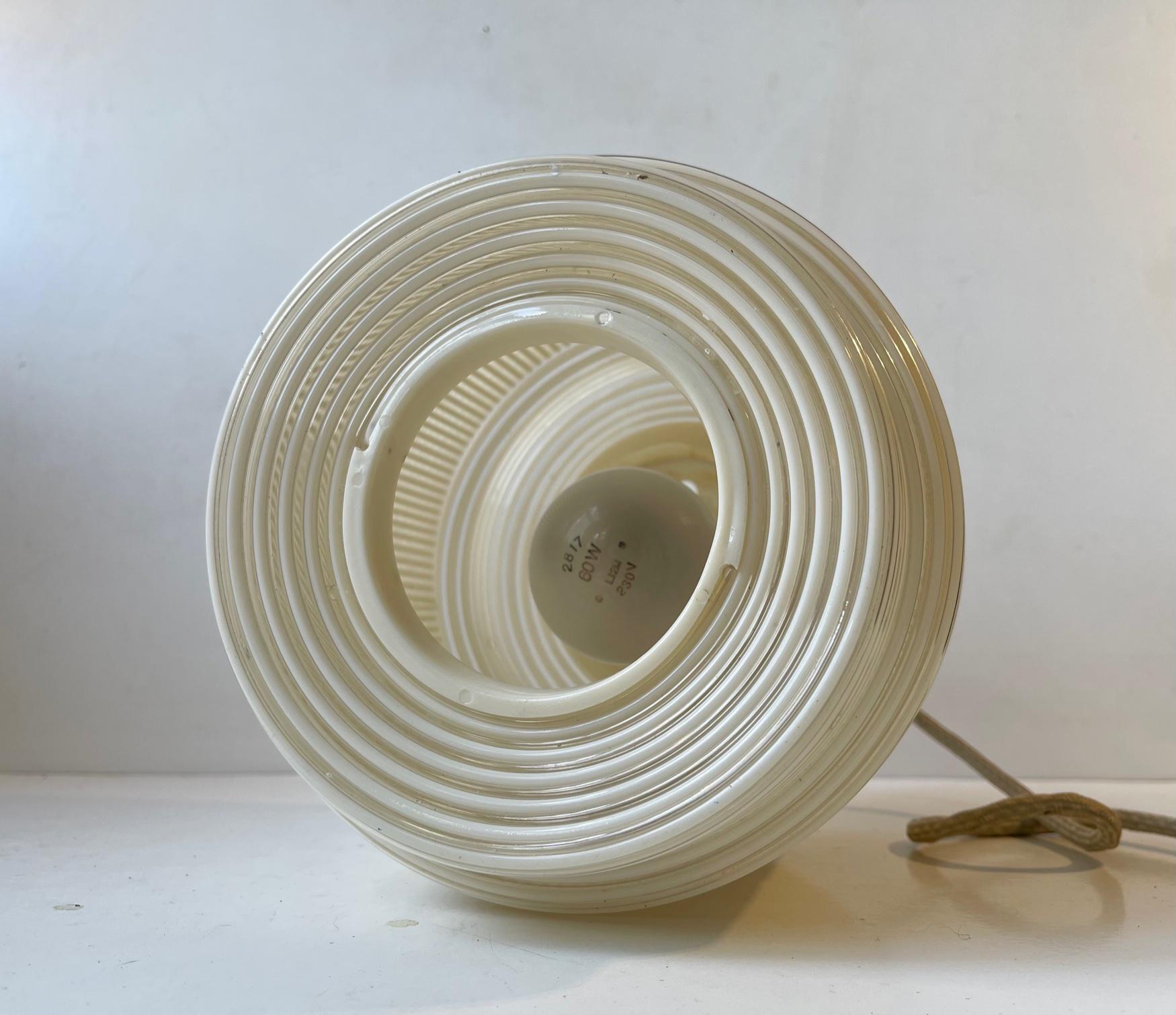 Mid-20th Century French Saturn Pendant Lamp from Heifetz Rotaflex, 1960s For Sale