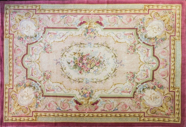 French Savonnerie, Aubusson Classic Carpet at 1stDibs aubusson carpet