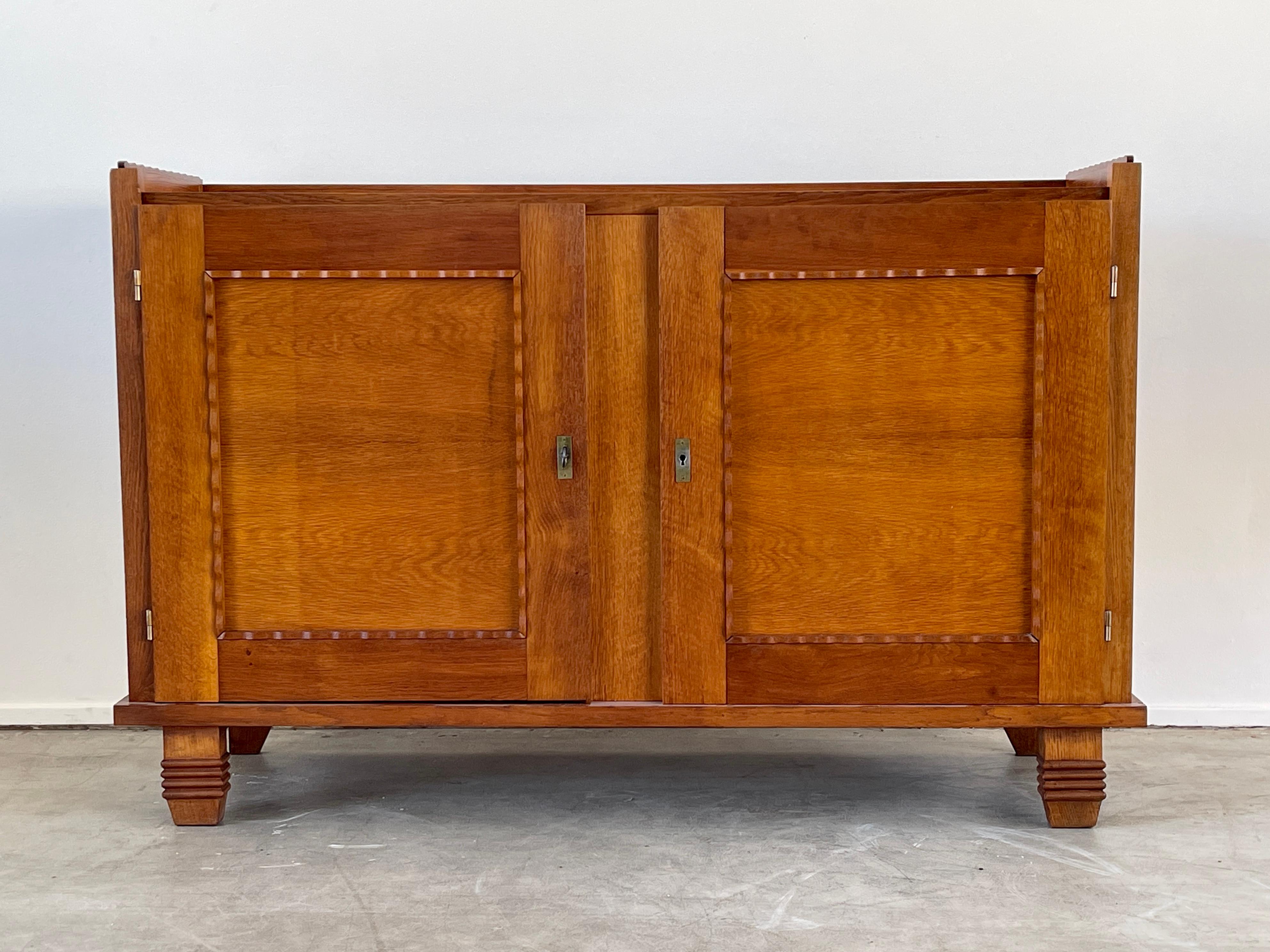 French Scalloped Cabinet 7