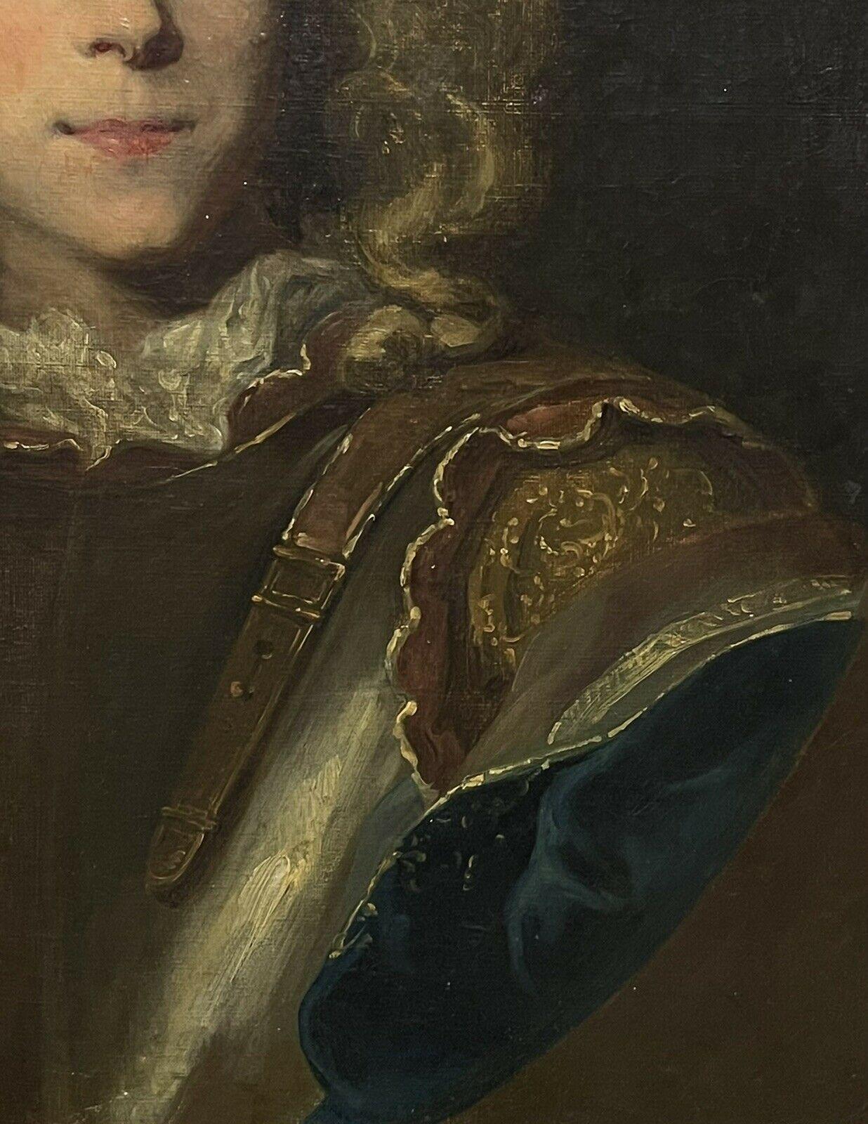 Artist/ School: French School, 18th/ 19th century

Title: Portrait of a Young Nobleman

Medium: oil painting on canvas, unframed.

canvas: 21.75 x 18.25 inches

Provenance: private collection, Bordeaux, France

Condition: The painting is in overall