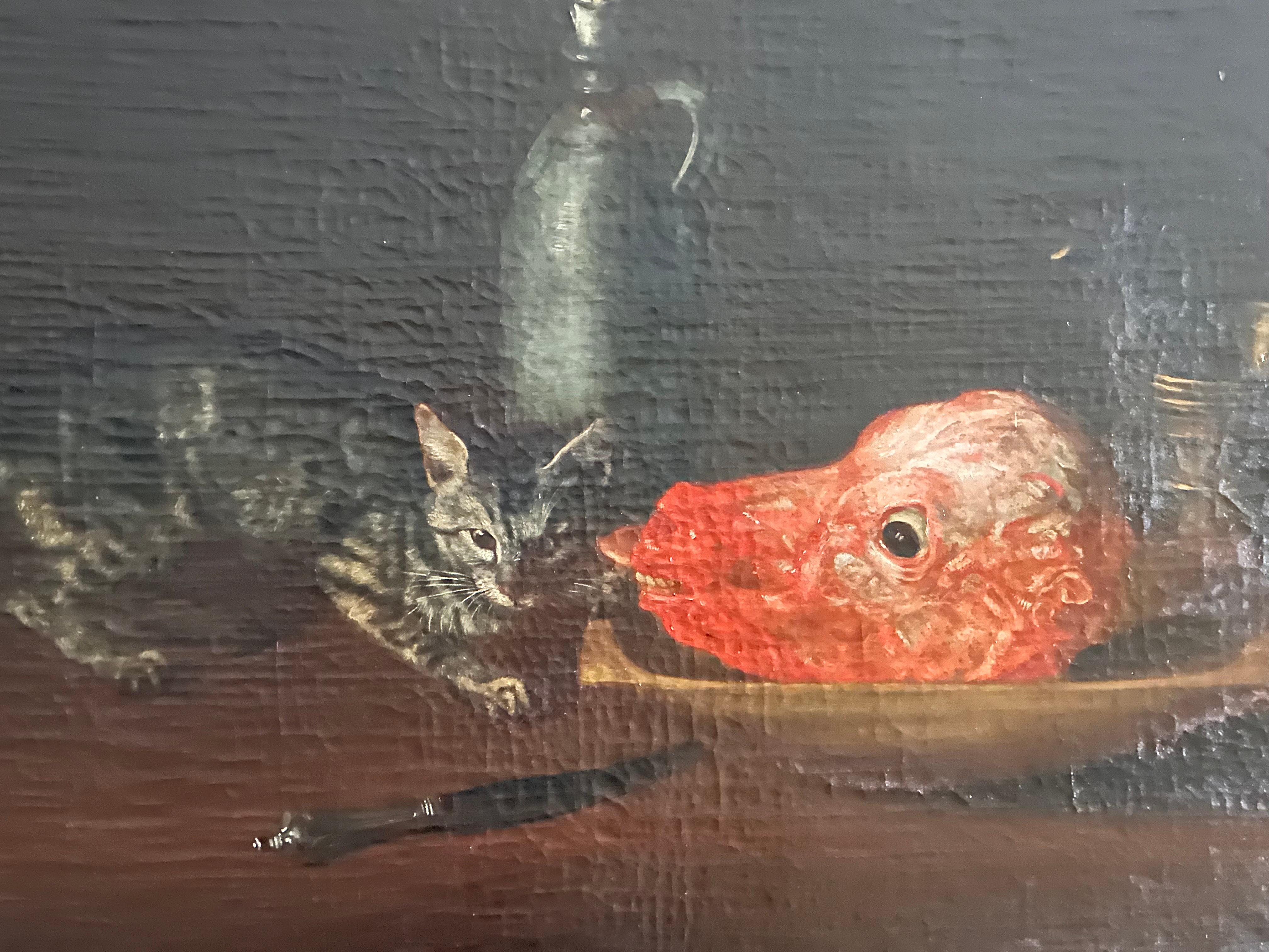 A olio Scuola francese, XVIII secolo, 