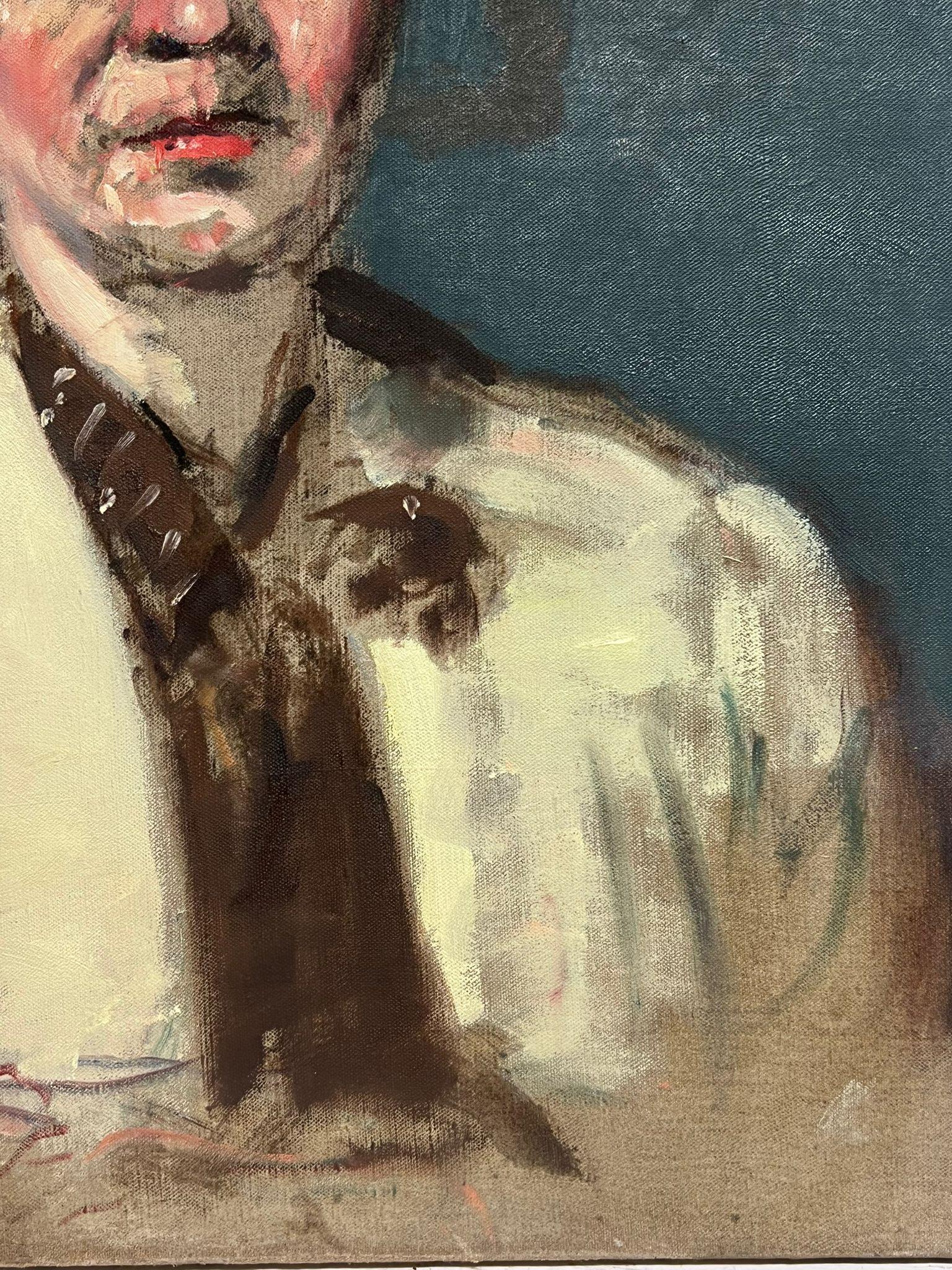 Französischer Impressionist, um 1930
Öl auf Leinwand, ungerahmt
Leinwand: 22 x 18 Zoll
Provenienz: Privatsammlung, Frankreich
Zustand: sehr guter und gesunder Zustand
