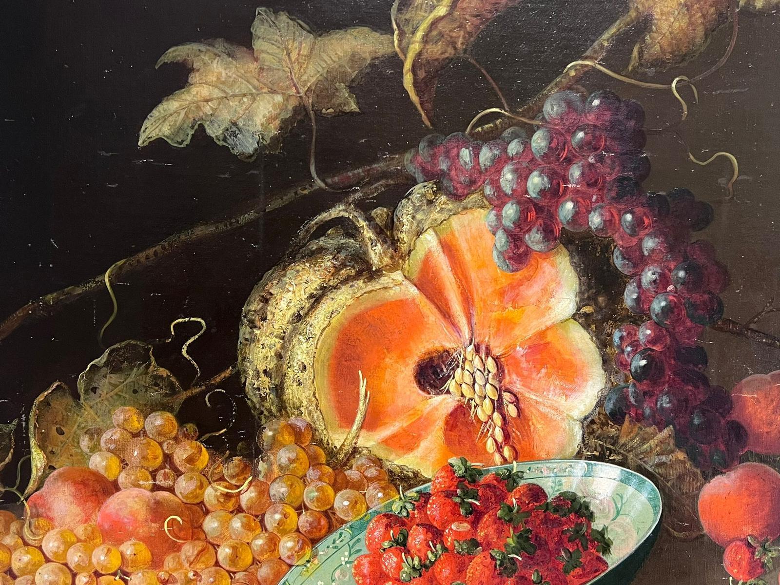 bowl of fruit painting