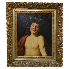 Medio Retrato de "Dyonissus " de la Escuela Francesa del Siglo XIX