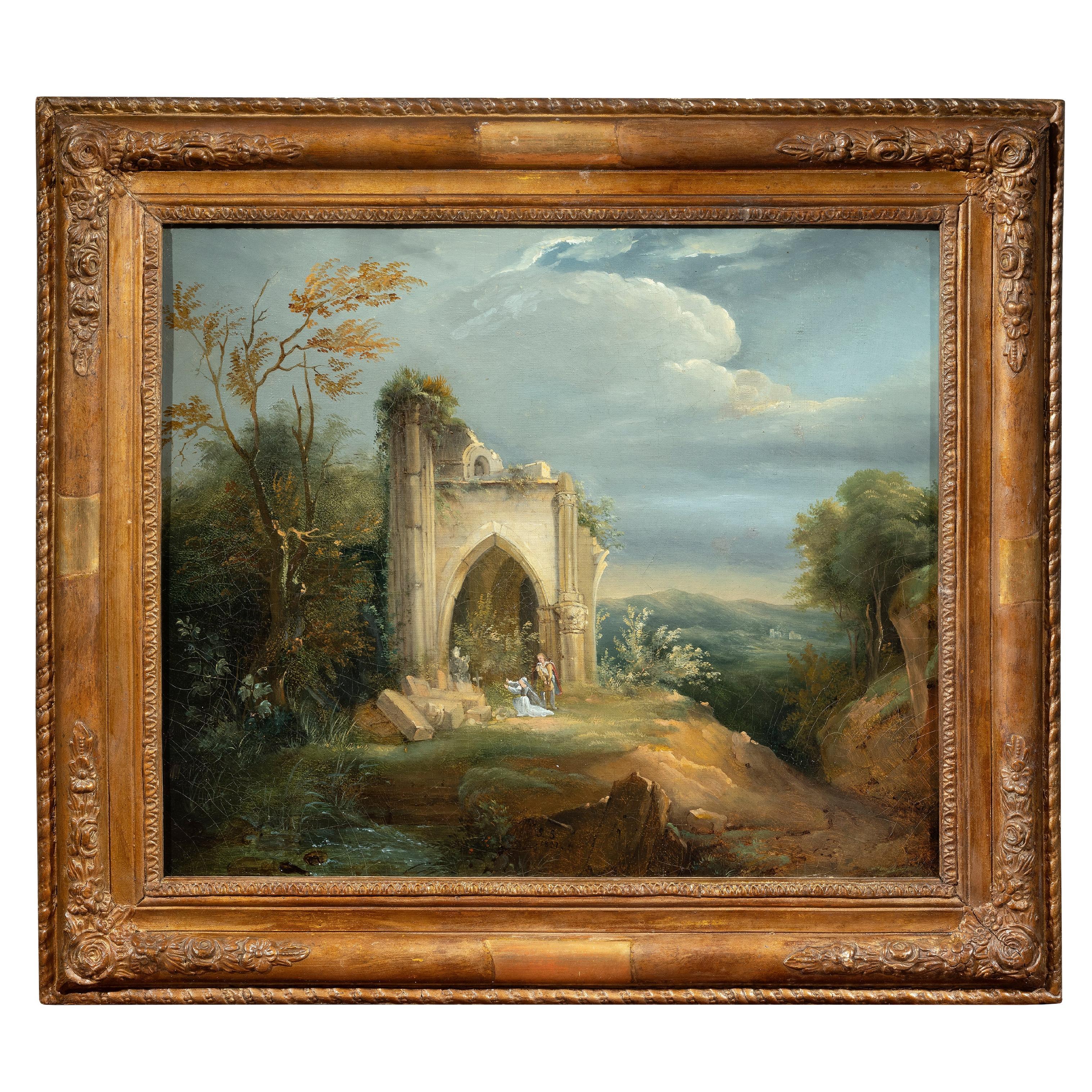 French School 19th Century Landscape For Sale