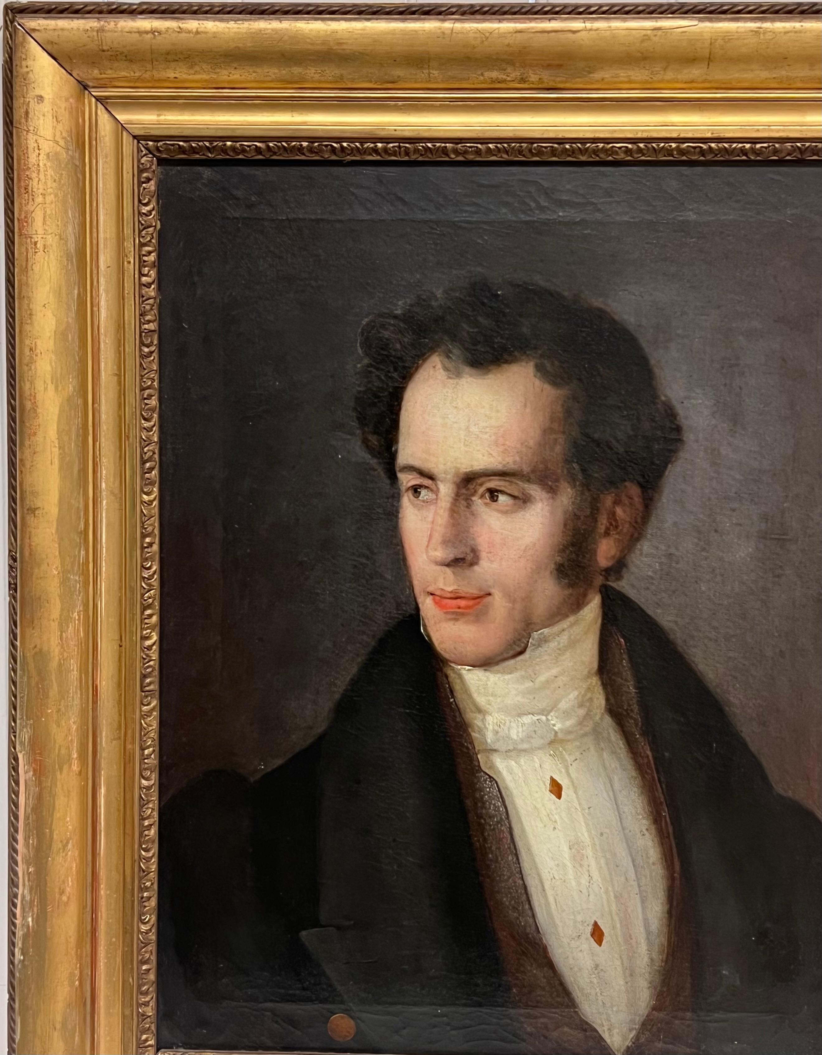 Portrait of a Young Gentleman
French, Empire Period, early 1800's
oil on canvas, unframed 
canvas: 29 x 23.5 inches
Provenance: private collection, France
Condition: very good condition

For more any more information please do contact us with any