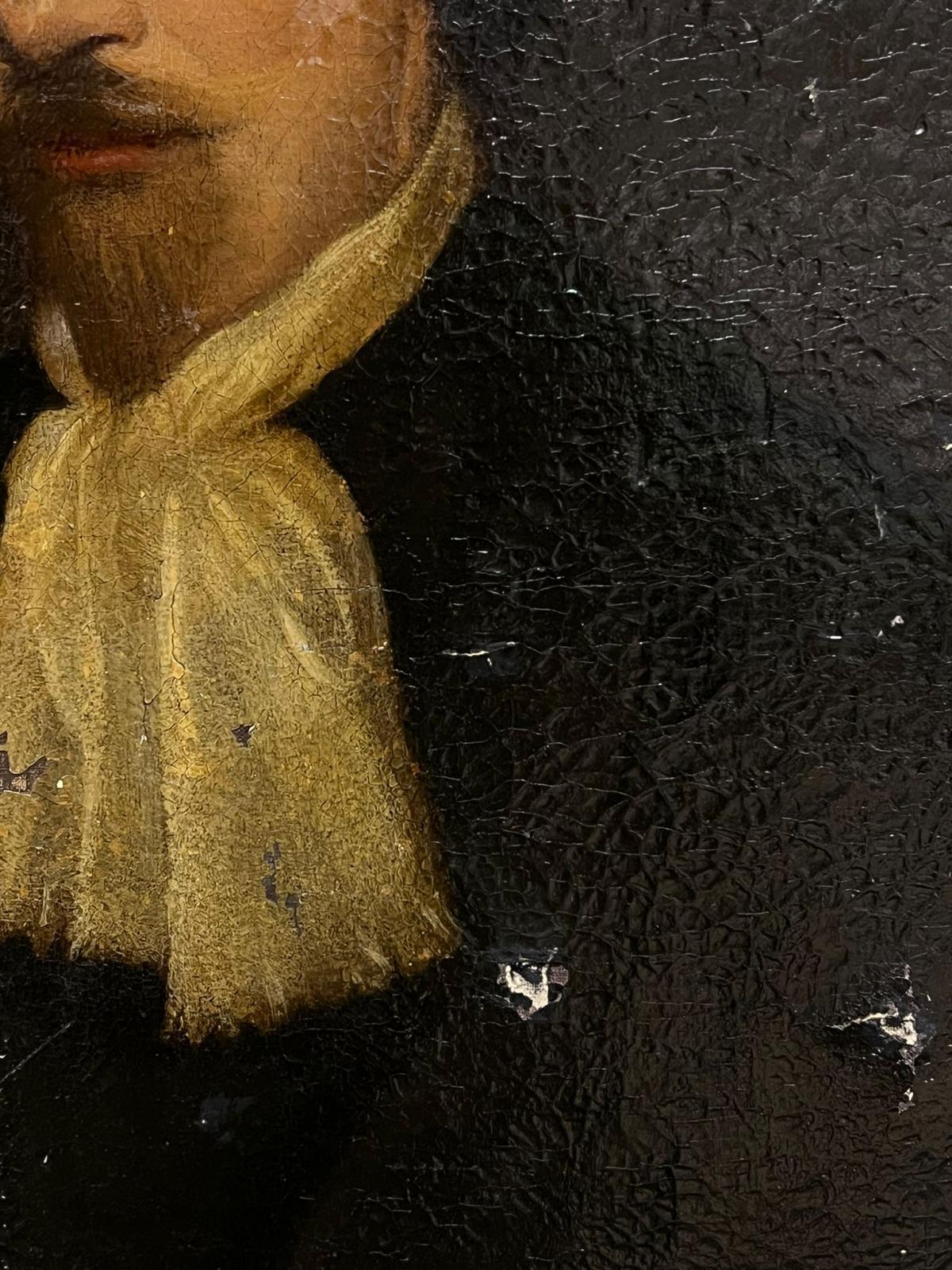 Porträt eines Gentleman
Französische Schule, 18. Jahrhundert
Öl auf Leinwand, ungerahmt
Leinwand : 25 x 20 Zoll
Provenienz: Privatsammlung, Frankreich
Zustand: Das Gemälde ist in einem guten Zustand, muss aber restauriert werden, wie auf den Fotos