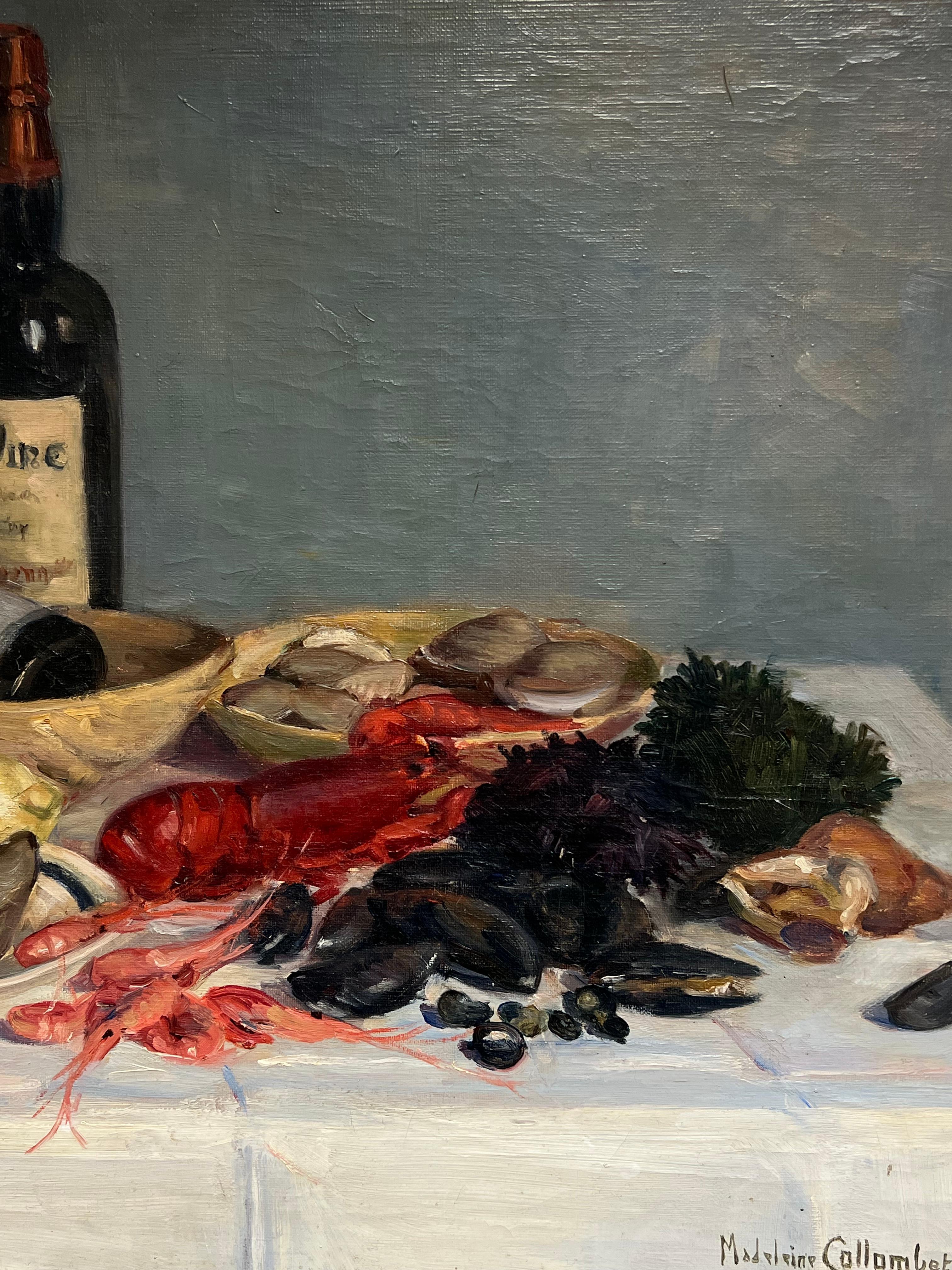 Le souper en cuisine
École française, vers 1930
huile sur toile signée, encadrée dans un cadre original d'époque
encadré : 27 x 31 pouces
toile : 21 x 26 pouces
Provenance : collection privée, Paris
Condit : très bon état

Pour plus d'informations,