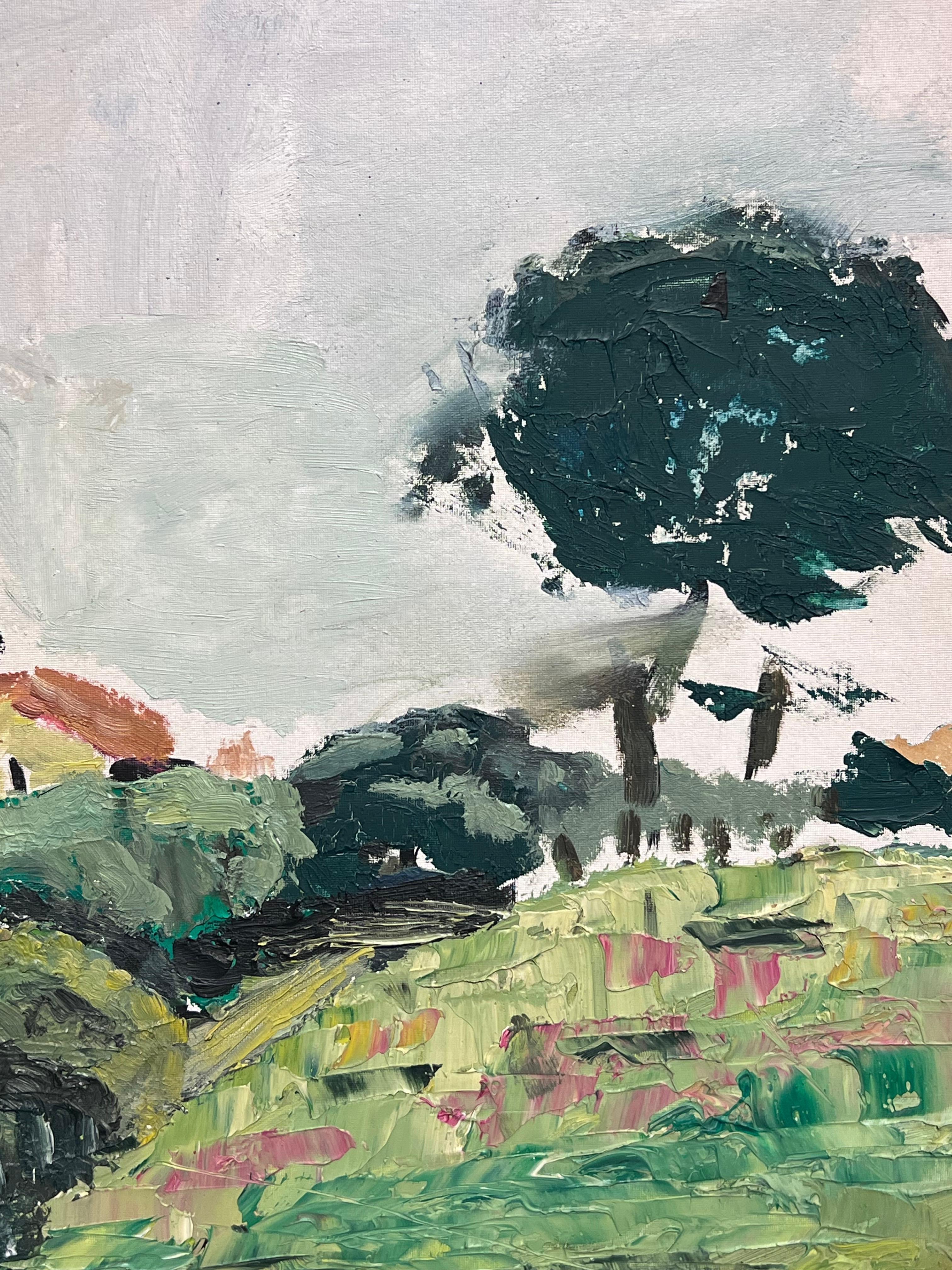 Village Houses
French School, mid 20th century
oil on board, unframed
board: 15 x 18 inches
Provenance: private collection, France
Condition: sound and satisfactory condition 

For more any more information please do contact us with any questions
