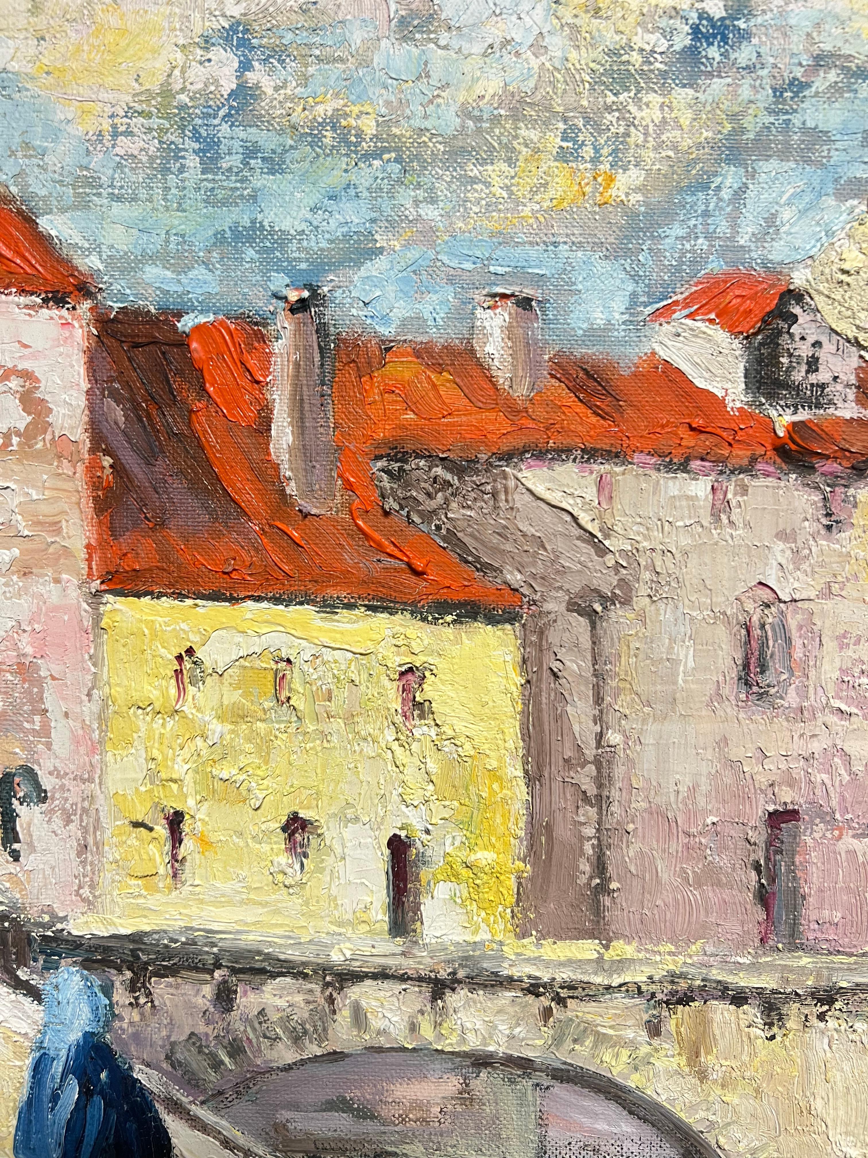 L'Antico Ponte di Pietra
Scuola francese, anni '70
iscritto al verso
olio su tela, senza cornice
Tela: 13 x 16 pollici
Provenienza: collezione privata, Parigi
Condizioni: ottime condizioni