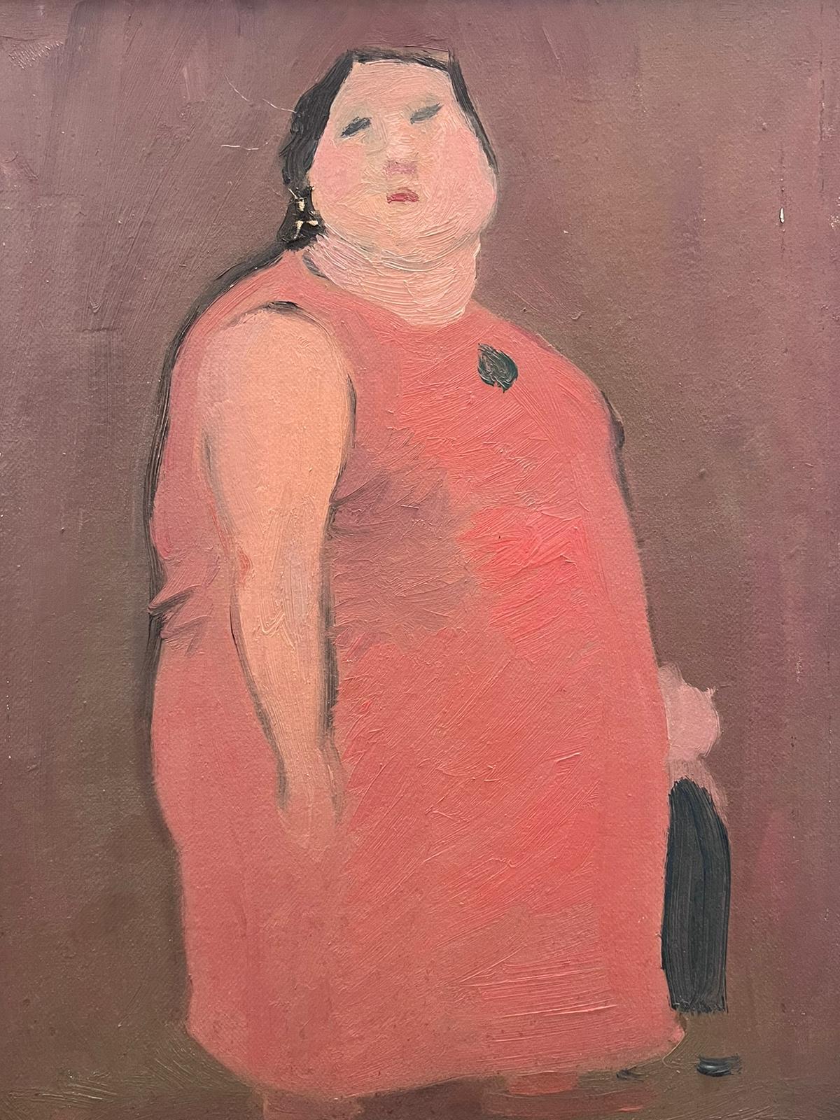 French School, portrait of a lady
circa 1960's
oil on board, unframed
board: 13 x 9.5 inches
provenance: private collection, France
condition: very good and sound condition