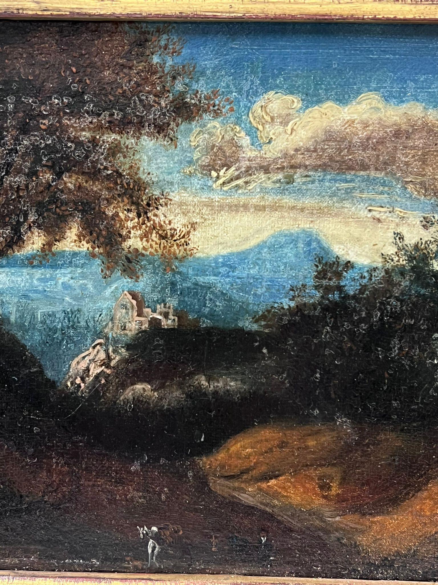 Figur in arkadischer Landschaft
Französische Schule, 18. Jahrhundert
Öl auf Leinwand, gerahmt
Gerahmt: 10 x 12 Zoll
Leinwand : 6,5 x 9 Zoll
Provenienz: Privatsammlung
Zustand: sehr guter und gesunder Zustand 
