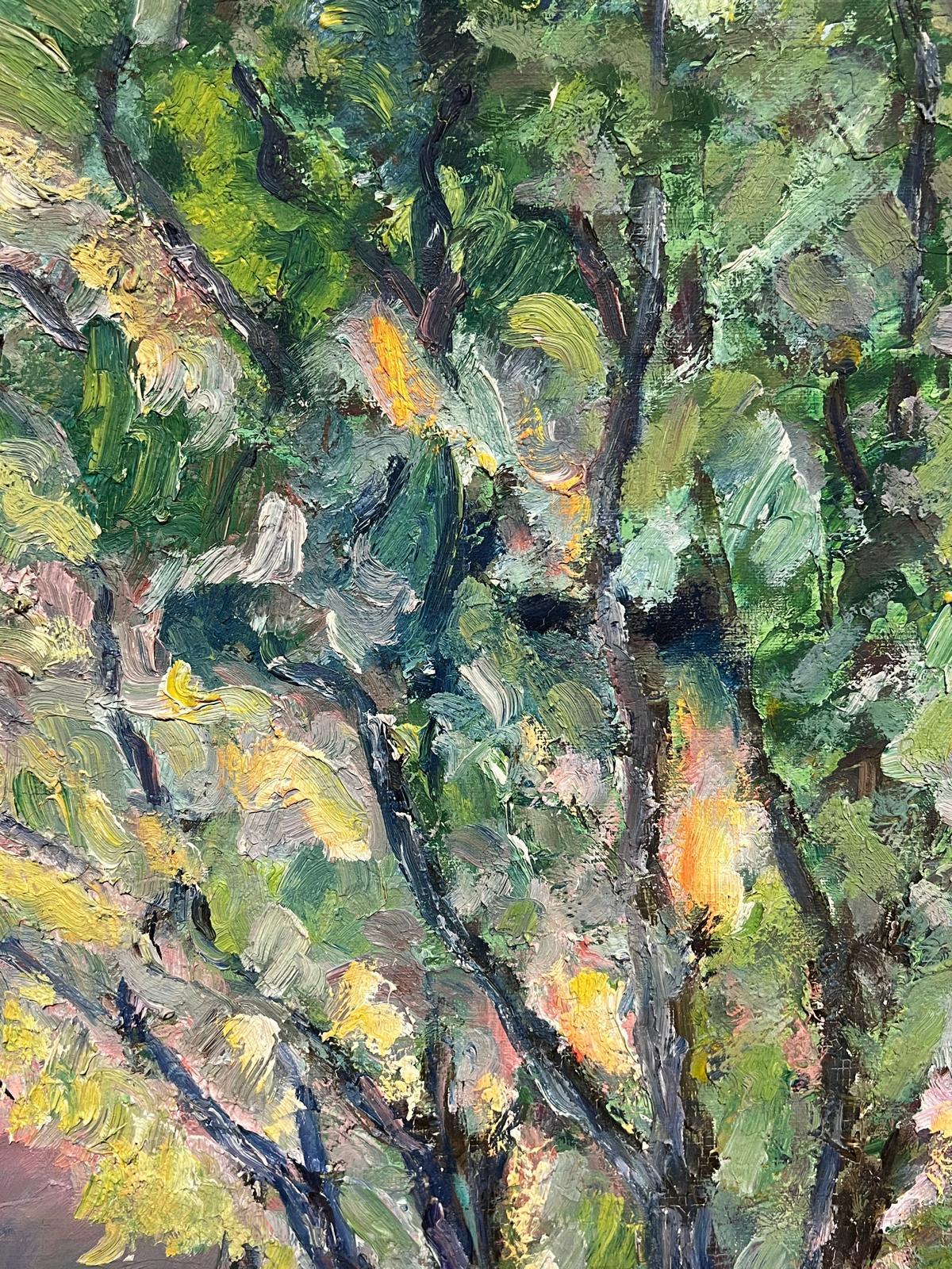 The Large Trees
French School, circa 1975, signed verso 
oil on canvas, unframed
Canvas : 21 x 26 inches
Inscribed verso
Provenance: private collection, Paris
Condition: very good condition

For more any more information please do contact us with