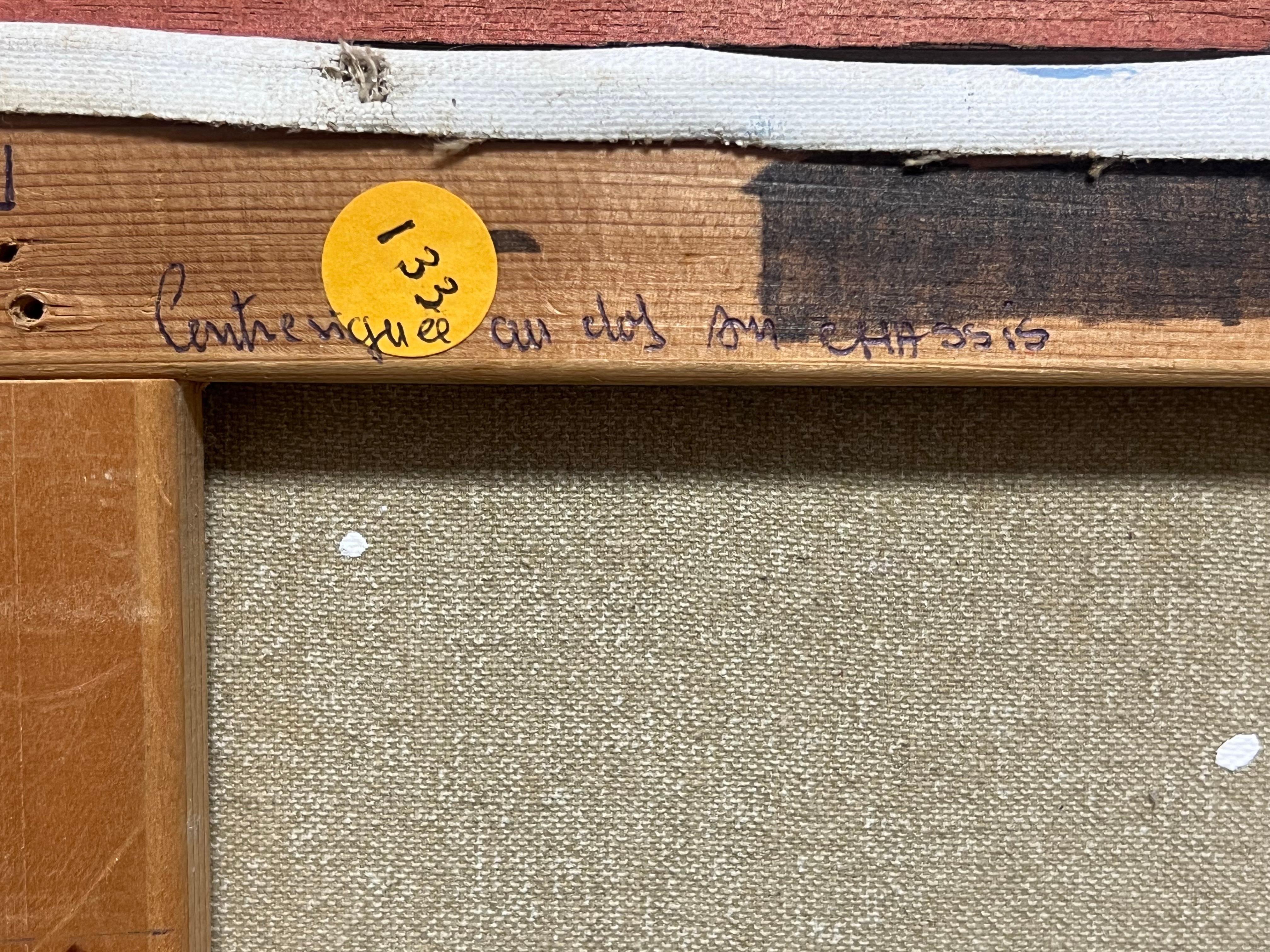 Peinture à l'huile encadrée : Nu couché dans une lumière de rêve Sérénité rayonnante en vente 6