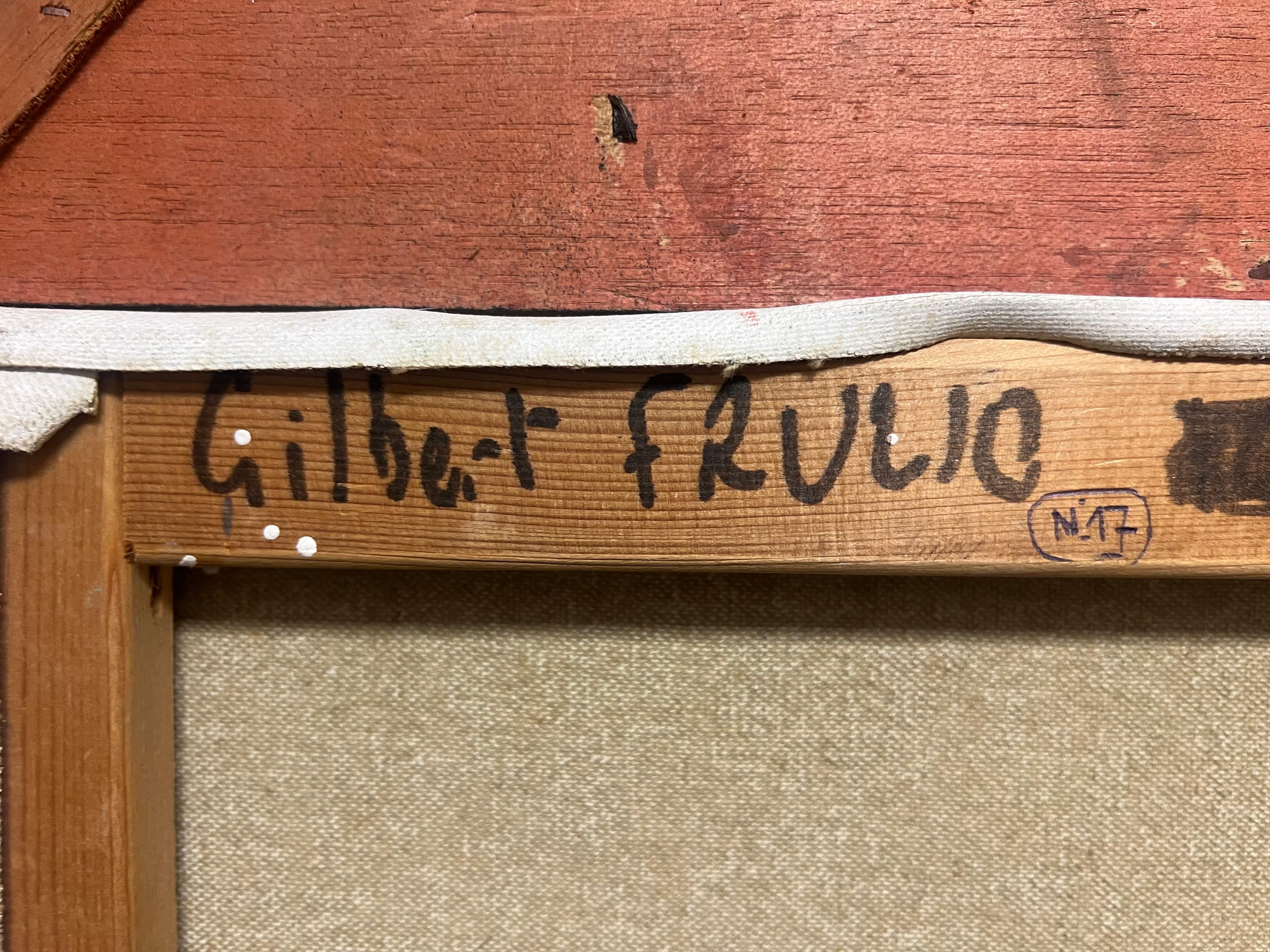 Peinture à l'huile encadrée : Nu couché dans une lumière de rêve Sérénité rayonnante en vente 9