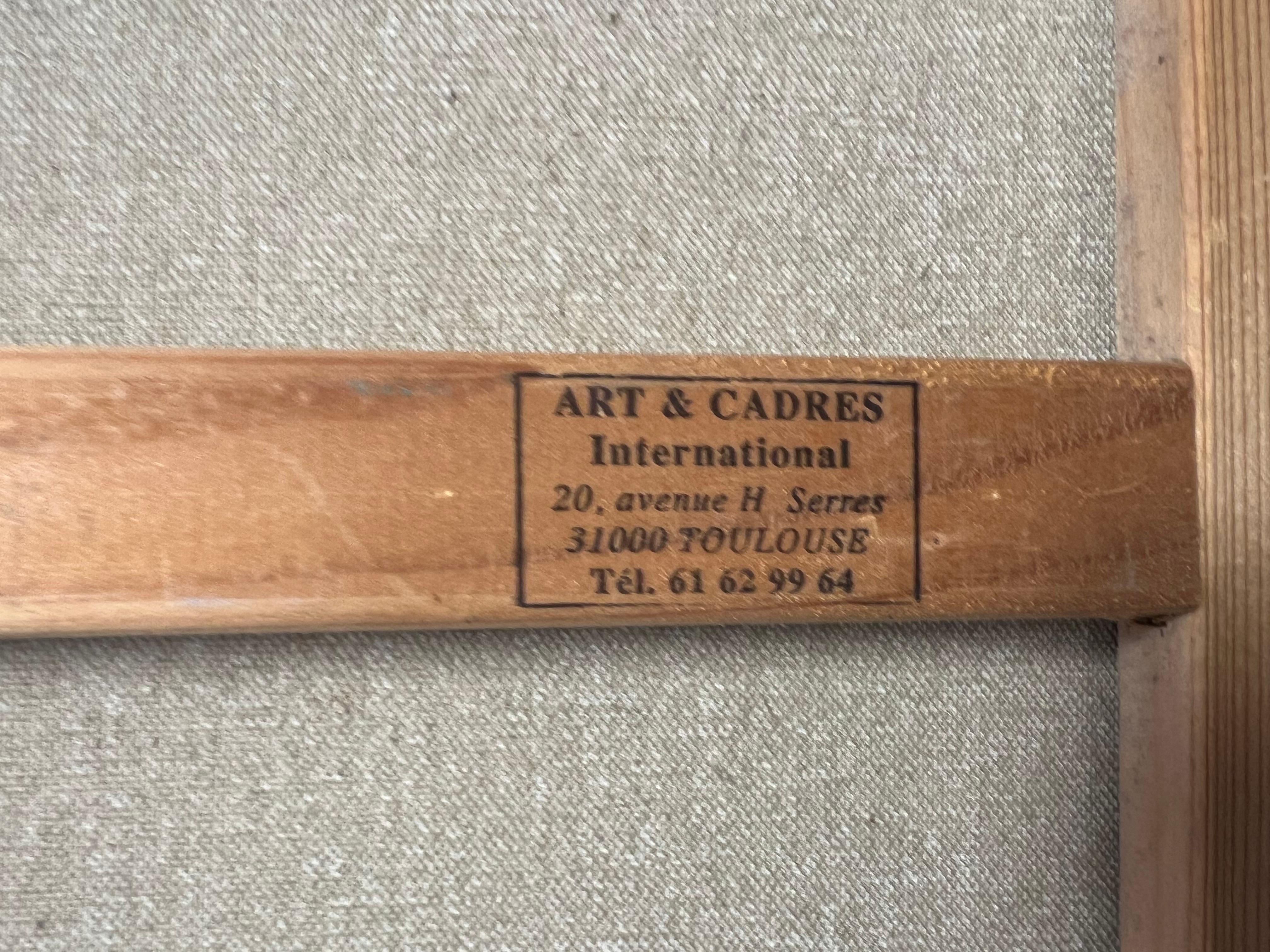 Peinture à l'huile encadrée : Nu couché dans une lumière de rêve Sérénité rayonnante en vente 10