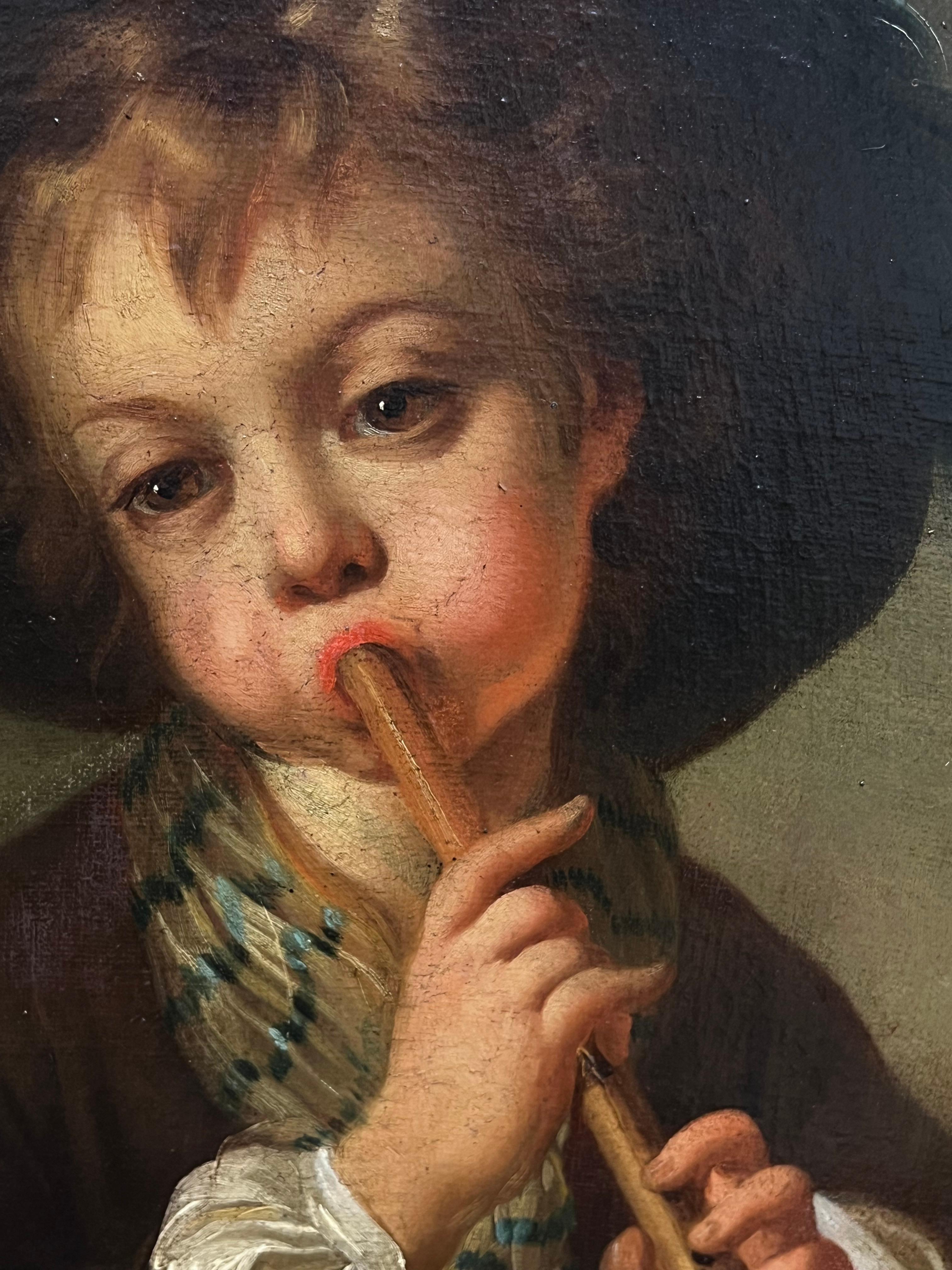 Retrato de un joven
Escuela French Rococo, siglo XVIII
óleo sobre lienzo, enmarcado
Enmarcado: 24 x 20 pulgadas
Lienzo : 20 x 16 pulgadas
Procedencia: colección privada, Francia
Estado: muy buen estado; el marco es antiguo y de época con el cuadro y