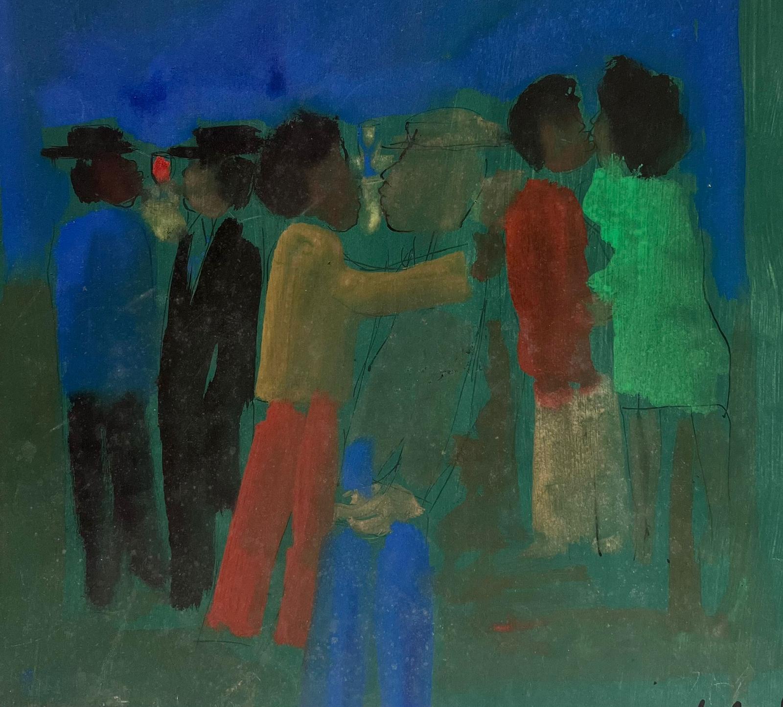Il bacio
Scuola francese, firmato in modo indistinto
gouache su carta d'artista spessa, senza cornice
dipinto: 18 x 22,5 pollici
provenienza: collezione privata, Francia
condizioni: ottime e solide condizioni