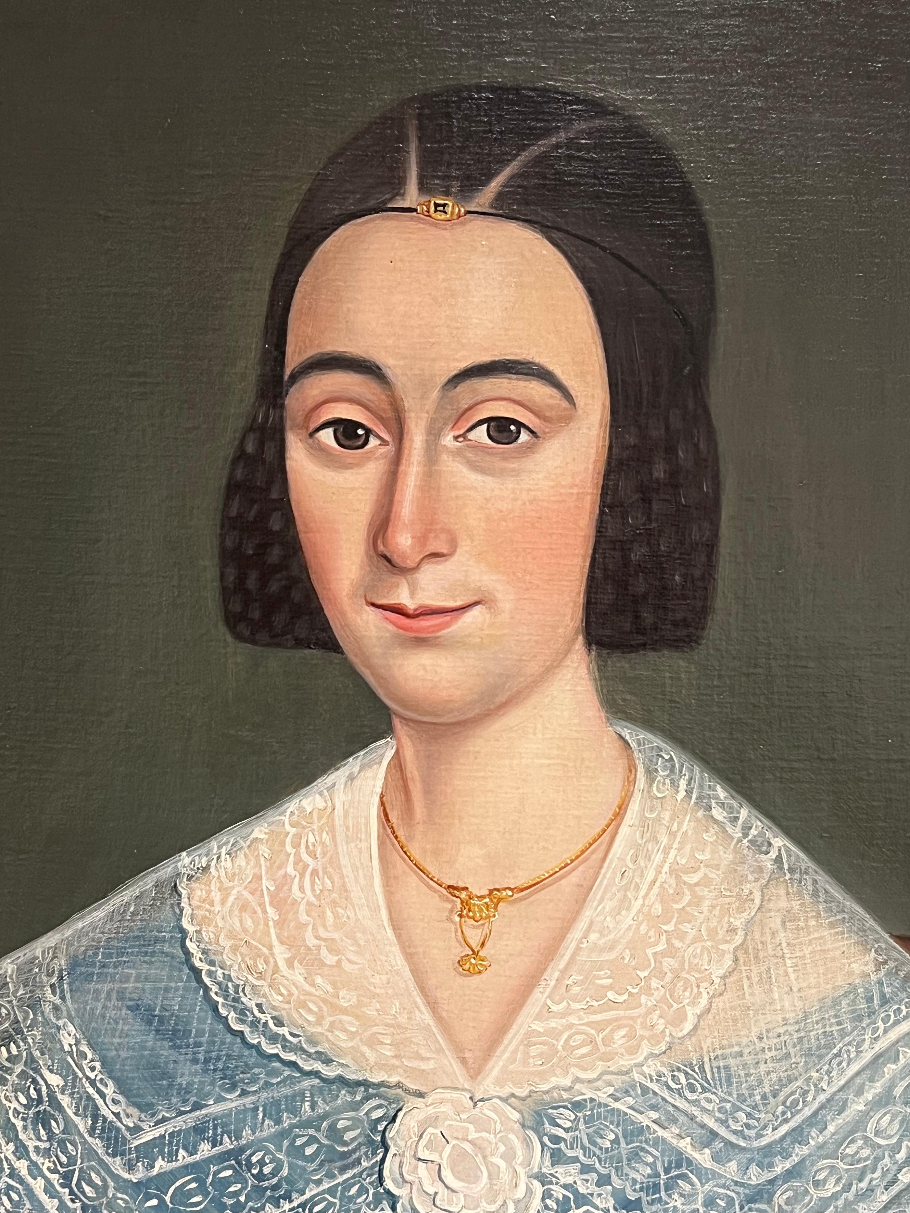 Ritratto di una signora con il suo cane da compagnia
Scuola francese, metà del XIX secolo
olio su tela, incorniciato
incorniciato: 36 x 28 pollici
tela: 29 x 20 pollici
Provenienza: collezione privata, Francia
Condit: ottime condizioni, con