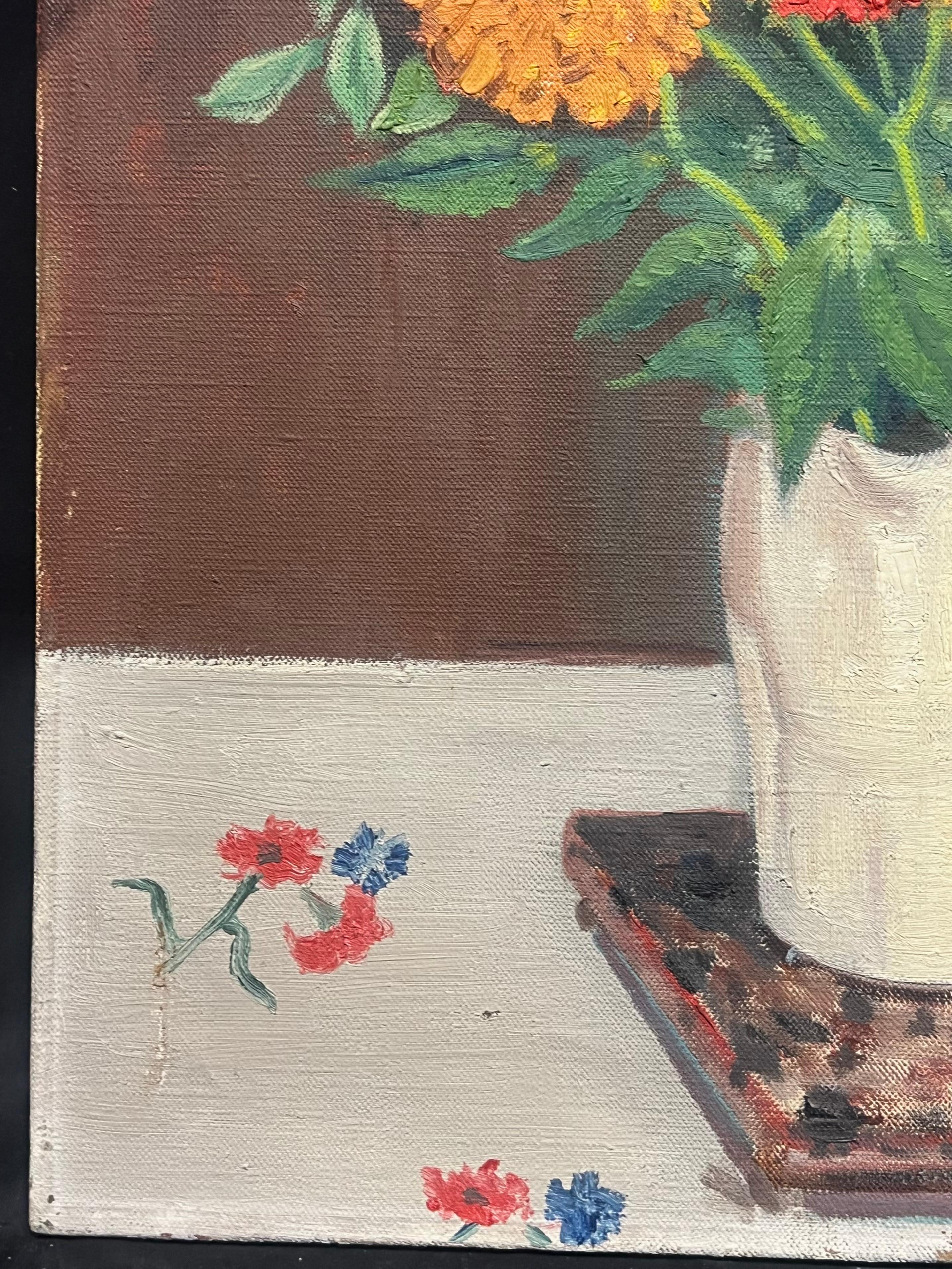 Bodegón de flores
Escuela francesa, mediados del siglo XX
óleo sobre lienzo, sin enmarcar
Lienzo : 22 x 18 pulgadas
Procedencia: colección privada, Francia
Estado: muy buen estado

Para más información, ponte en contacto con nosotros. Gracias,