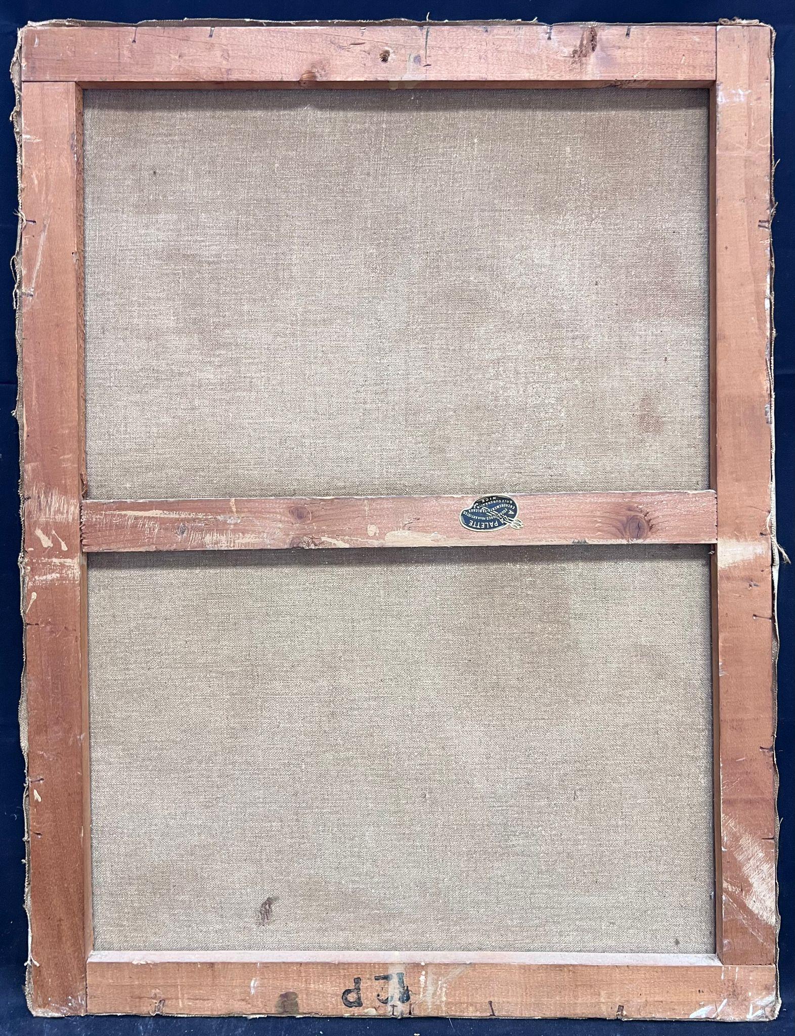Ritratto modernista di donna con fiori
Artista francese, circa anni '60
Firmato in basso a destra
Olio su tela, senza cornice
Tela: 24 x 18 pollici
Provenienza: Collezione privata, Francia
Condit: Questo quadro è in buone condizioni originali e