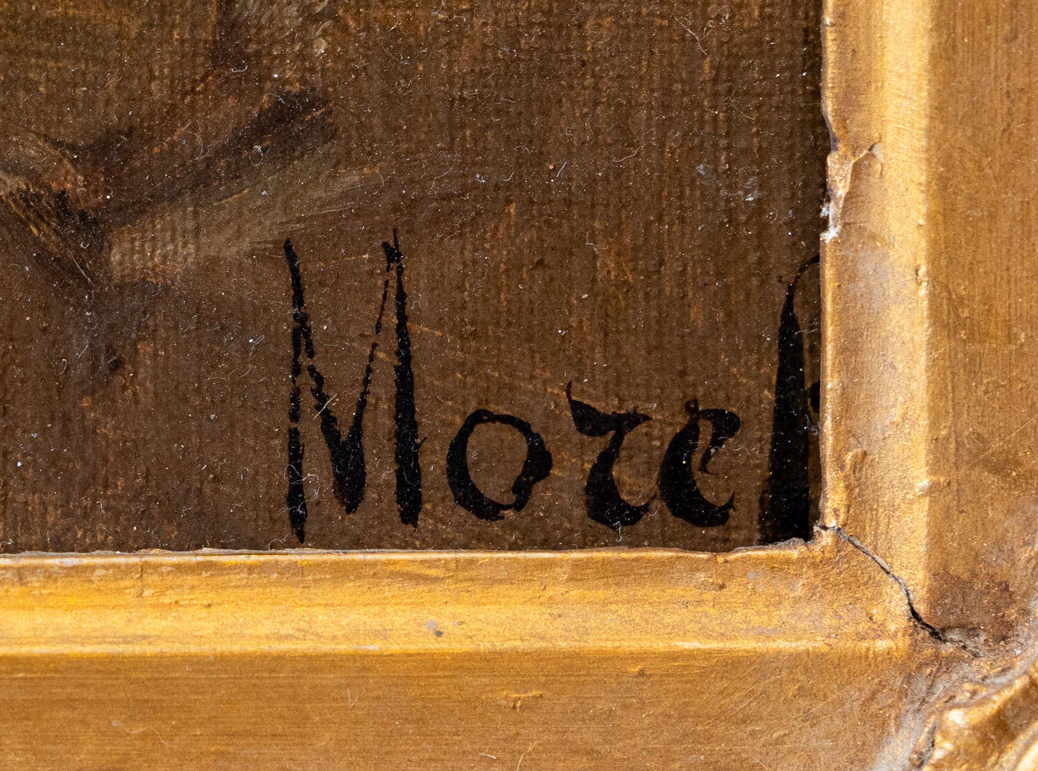 Stilleben mit Kirschen und Pflaumen, Französische Schule 20. im Angebot 3