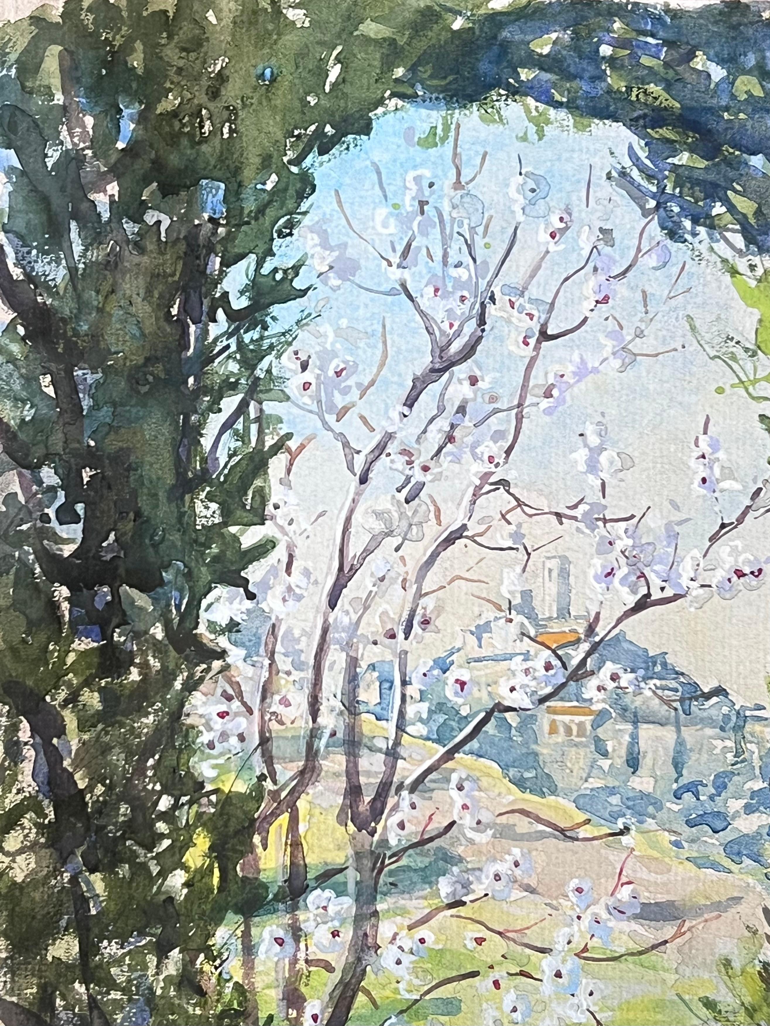 La Flor de Provenza
Escuela Francesa, hacia 1930
acuarela firmada sobre papel de artista, sin enmarcar
cuadro: 10,75 x 8,25 pulgadas
estado: muy bueno
procedencia: colección privada

