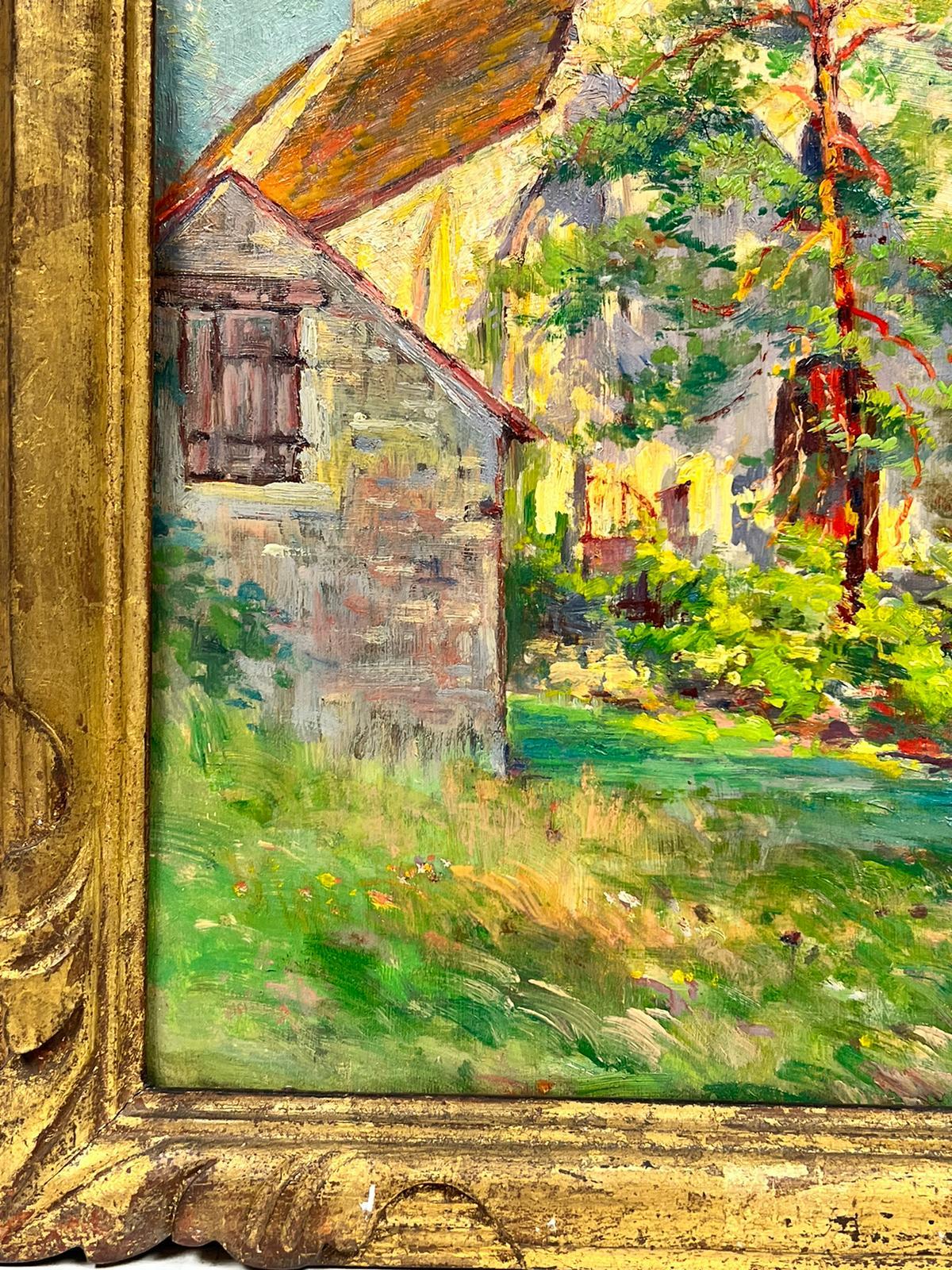 French School, circa 1950’s
oil painting on board, framed
framed: 16 x 12 inches
board: 14 x 9.5  inches
provenance: private collection, France
condition: overall very good