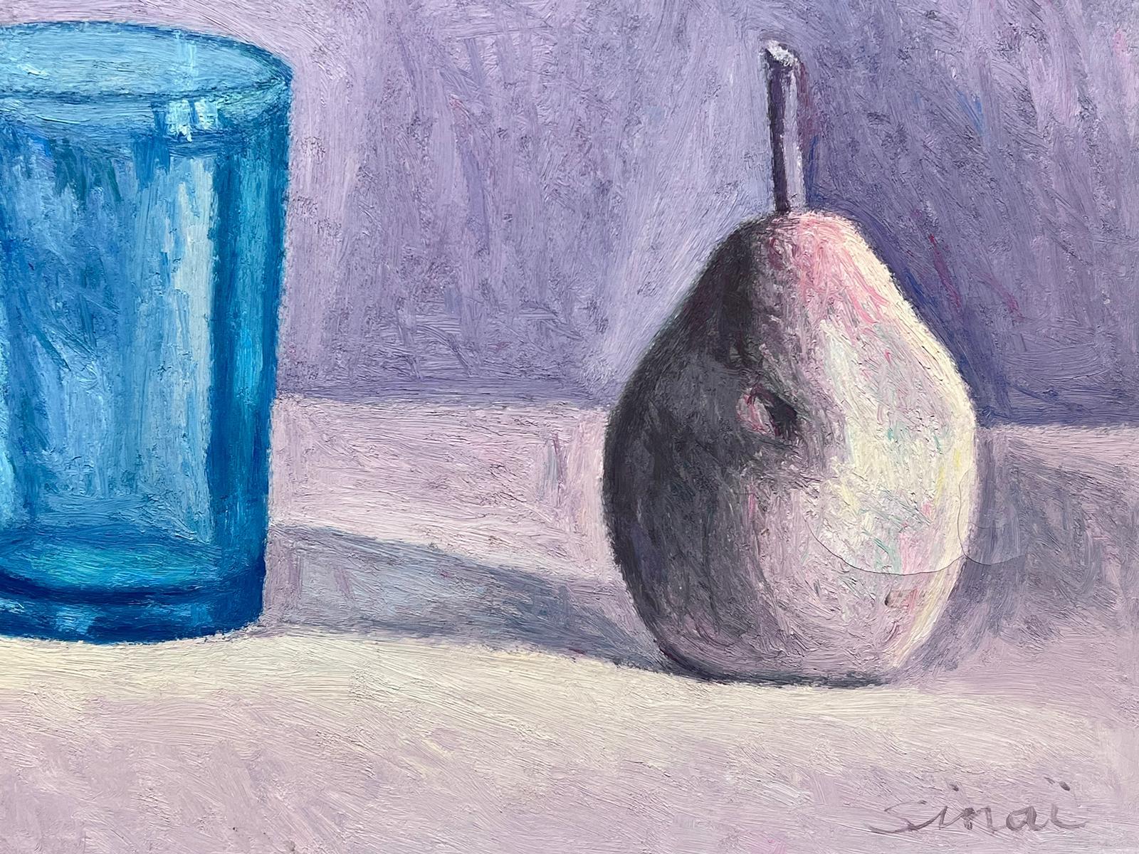 Französisches postimpressionistisches Stillleben aus Obst und Glas mit Wein, 20. Jahrhundert (Post-Impressionismus), Painting, von French School