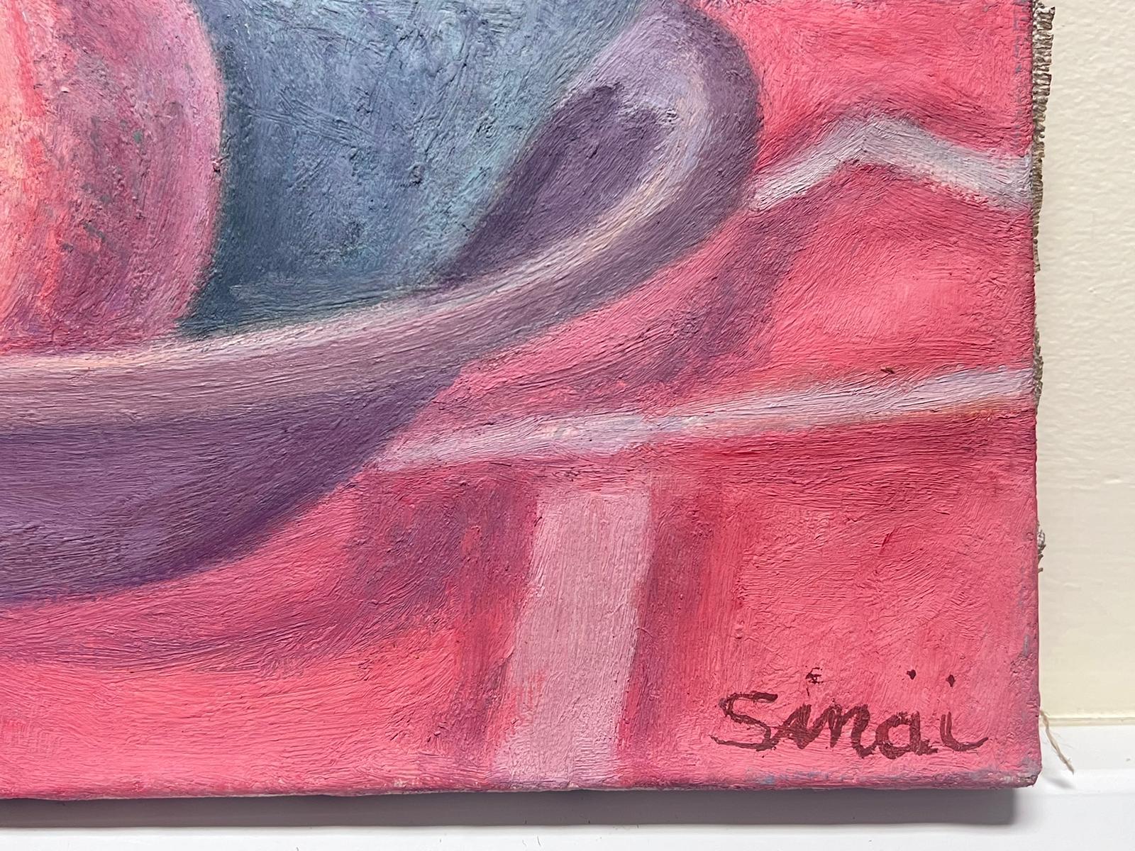 unterzeichnete Sinai
Französische post-impressionistische Schule, Ende des 20.
Ölgemälde auf Leinwand, ungerahmt
Leinwand: 10,75 x 14 Zoll
Provenienz: Privatsammlung
Zustand: sehr guter und gesunder Zustand 
